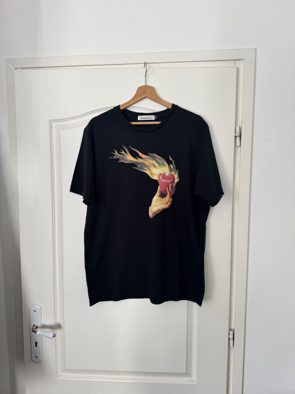 Undercover Undercover Heart On Fire T-shirt Size US L / EU 52-54 / 3 - 1 Thumbnail