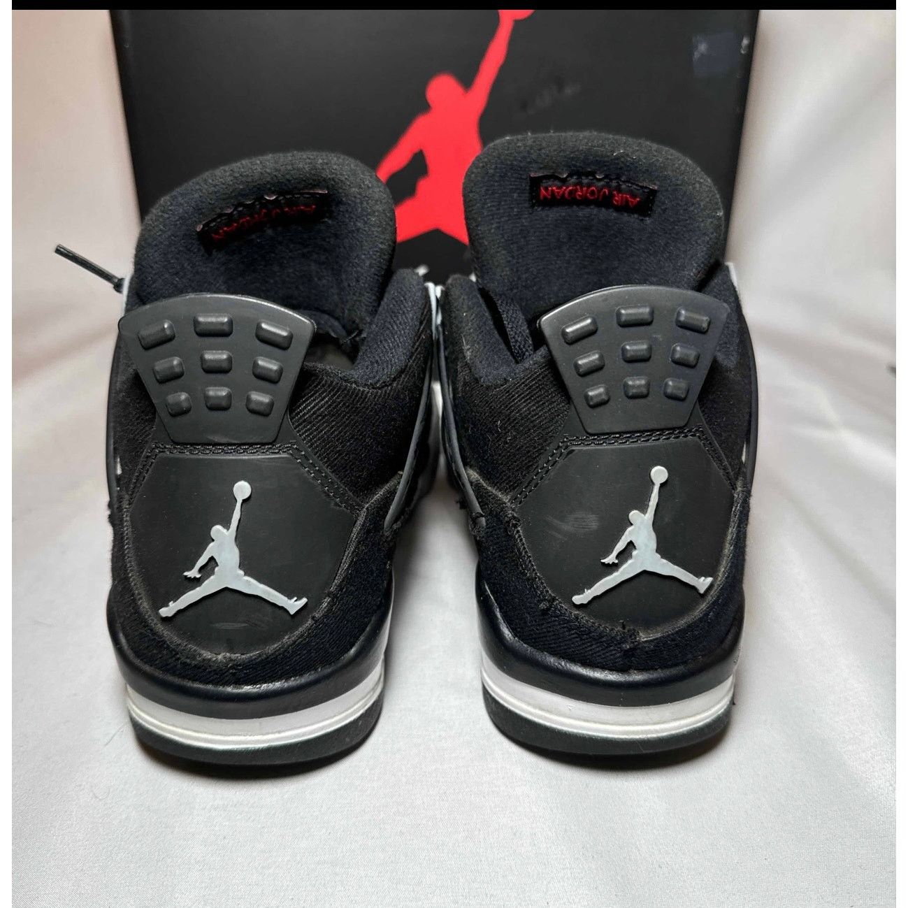 Jordan Brand × Nike Size 7 - Air Jordan 4 Retro SE GS Black Canvas Men's Shoes Size US 7 / EU 40 - 5 Thumbnail