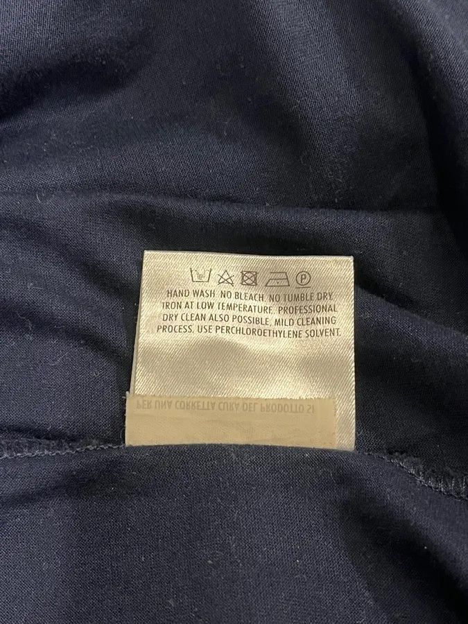 Designer × Gucci × Vintage 2000s Gucci Navy Minimalist Shirt Size US M / EU 48-50 / 2 - 9 Thumbnail
