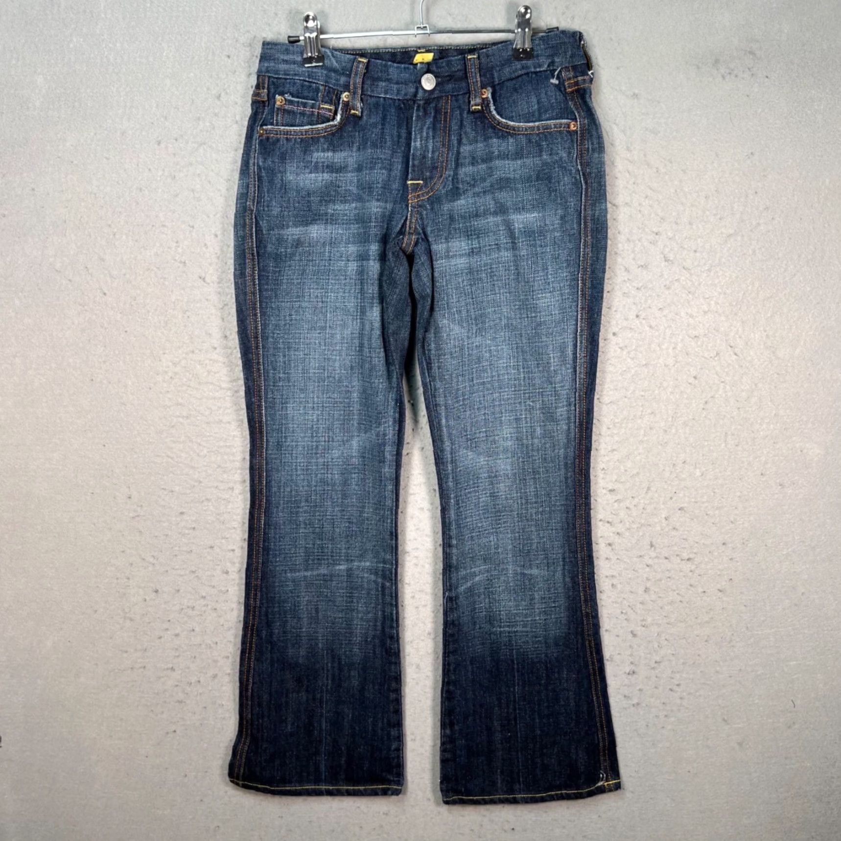 7 For All Mankind 7 For All Mankind Womens Jeans Bootcut 26 Medium Wash Denim USA Size 26" / US 2 / IT 38 - 2 Thumbnail