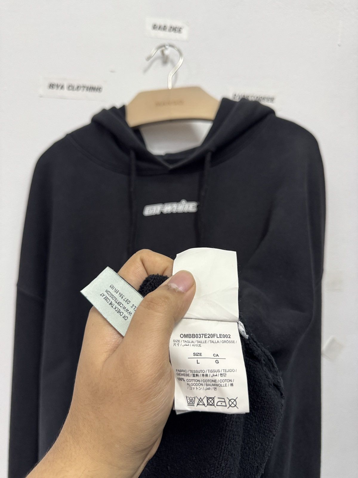 Off-White Off-White Oversize Fit Marker Arrows Hoodie Size US L / EU 52-54 / 3 - 8 Thumbnail