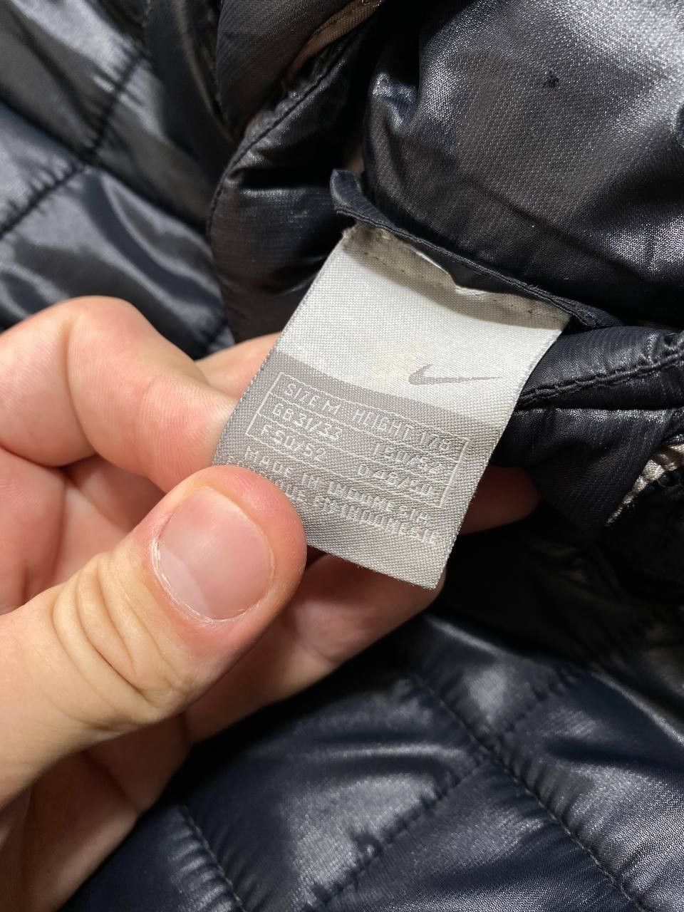 Nike × Vintage Vintage Nike Air Jacket Bomber Rare Retro Swoosh Size US M / EU 48-50 / 2 - 14 Thumbnail