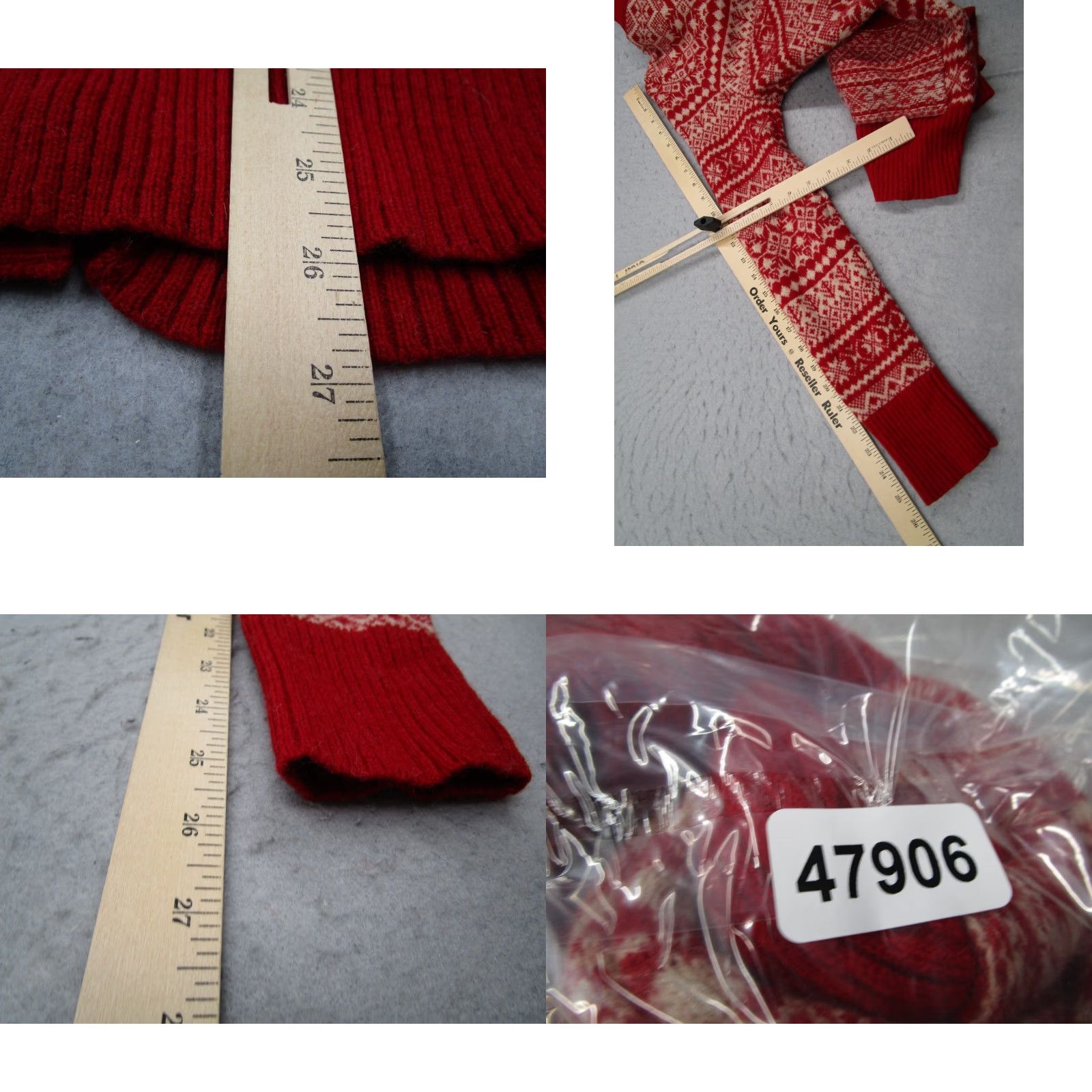 Eddie Bauer Eddie Bauer Cardigan Women Small Red Fair Isle Knit Sweater - Button Up Lambswool Blend V-Neck Pockets All Seasons Casual/Workwear Size S / US 4 / IT 40 - 8 Thumbnail