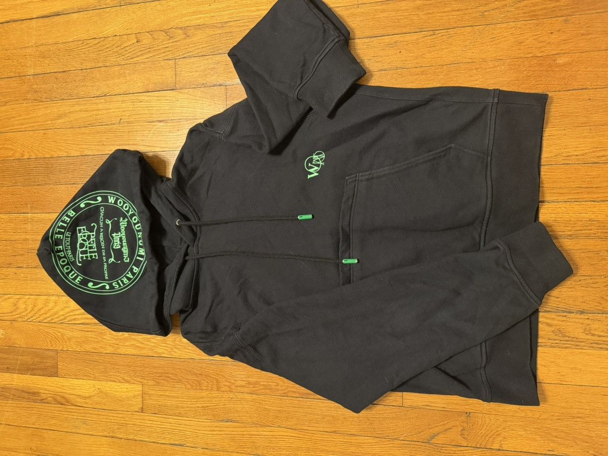 Wooyoungmi Wooyoungmi SS22 Glow-In-The-Dark Logo Hoodie Size US S / EU 44-46 / 1 - 2 Thumbnail