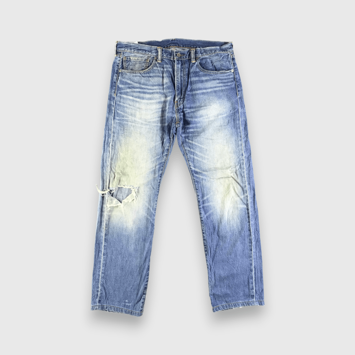 Levi's Vintage Blue Wash Levis 505 Jeans-J3318 Size US 38 / EU 54 - 1 Thumbnail