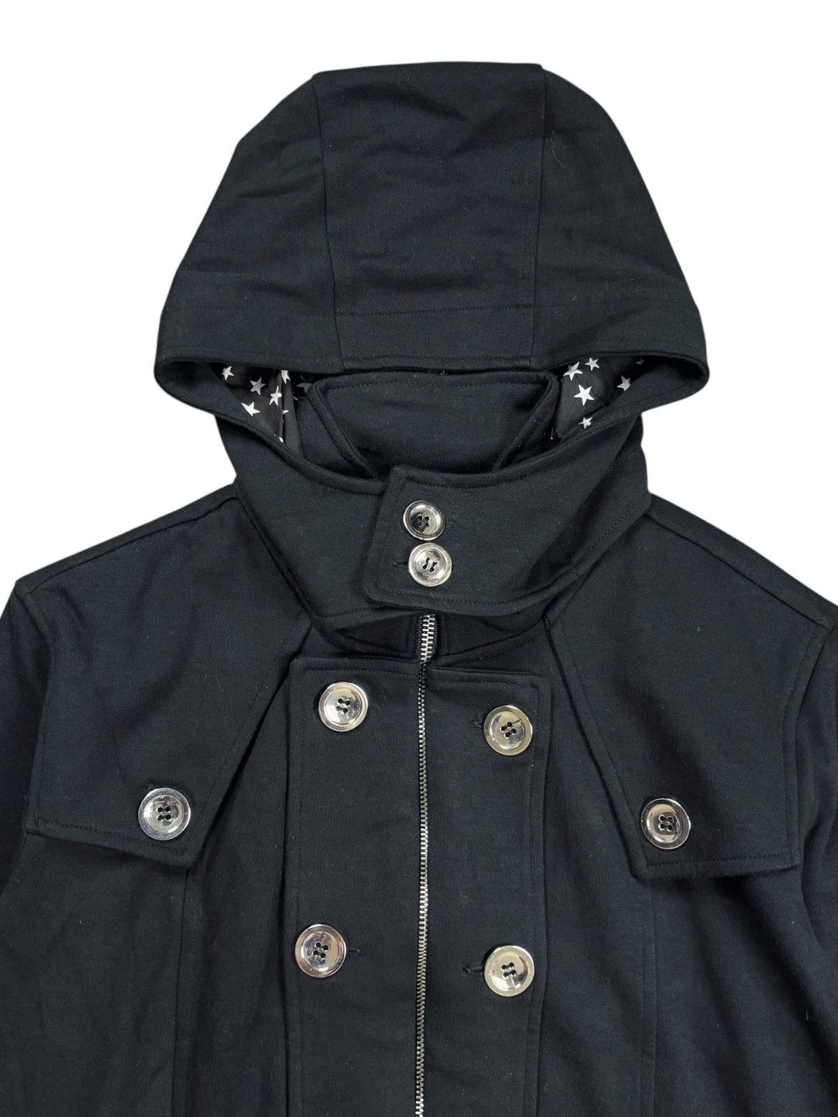 Tornado Mart 2000s Semantic Design - Napoleon Hooded Jacket Size US M / EU 48-50 / 2 - 6 Thumbnail