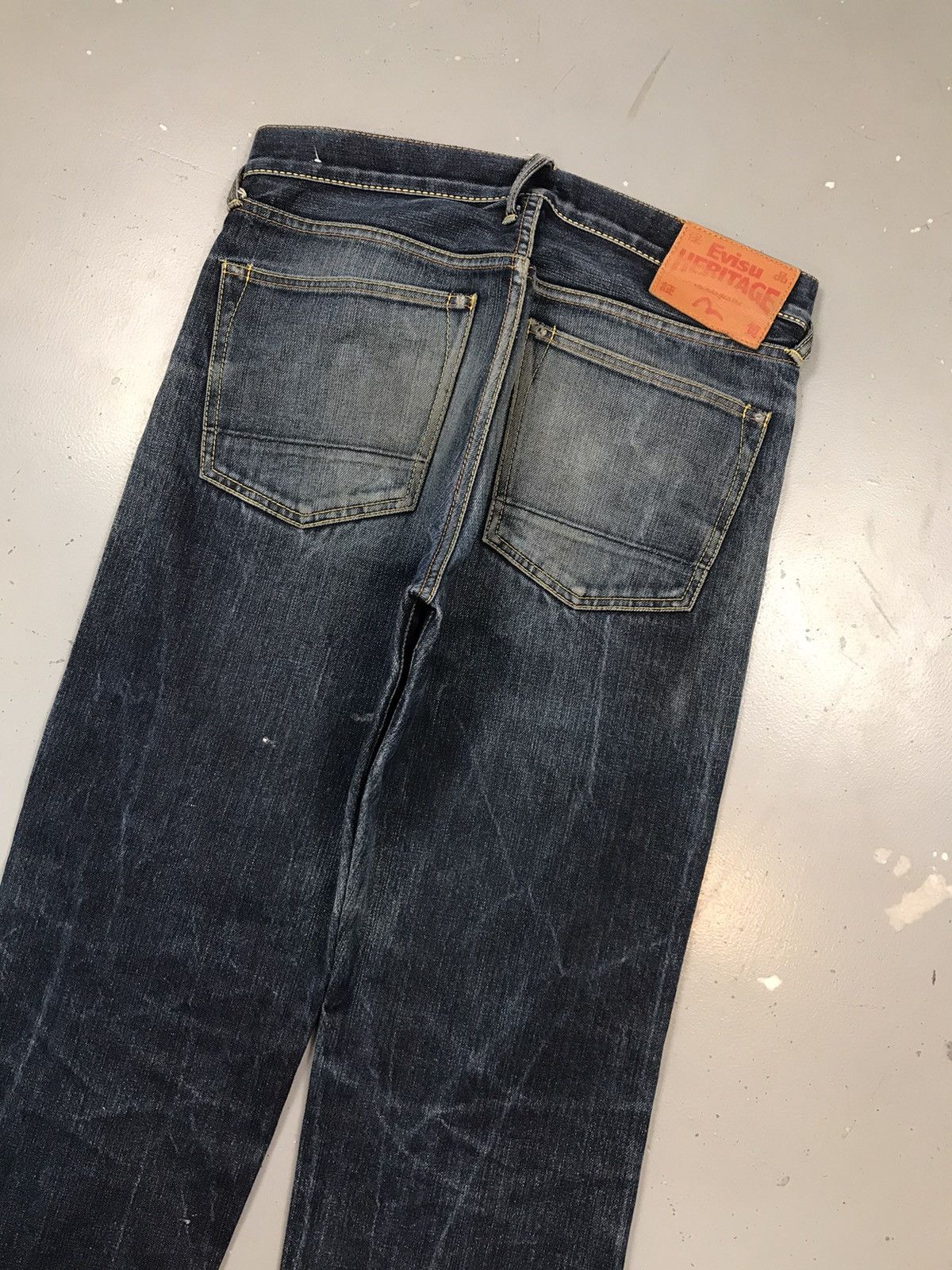 Evisu Rare Vintage Evisu salvage straight fit denim Size US 34 / EU 50 - 13 Thumbnail