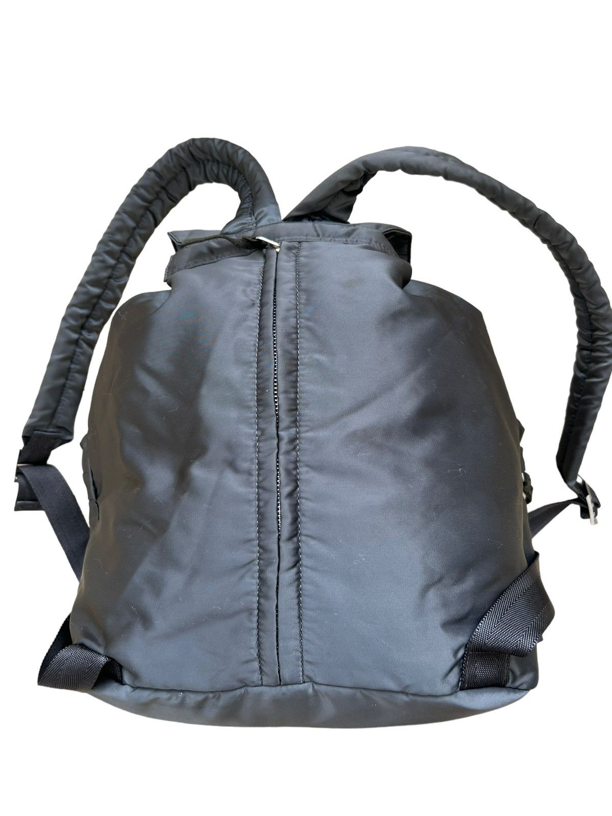 Vintage A.I.P Japan Grey Tactical Nylon Tanker Backpack Size ONE SIZE - 3 Thumbnail