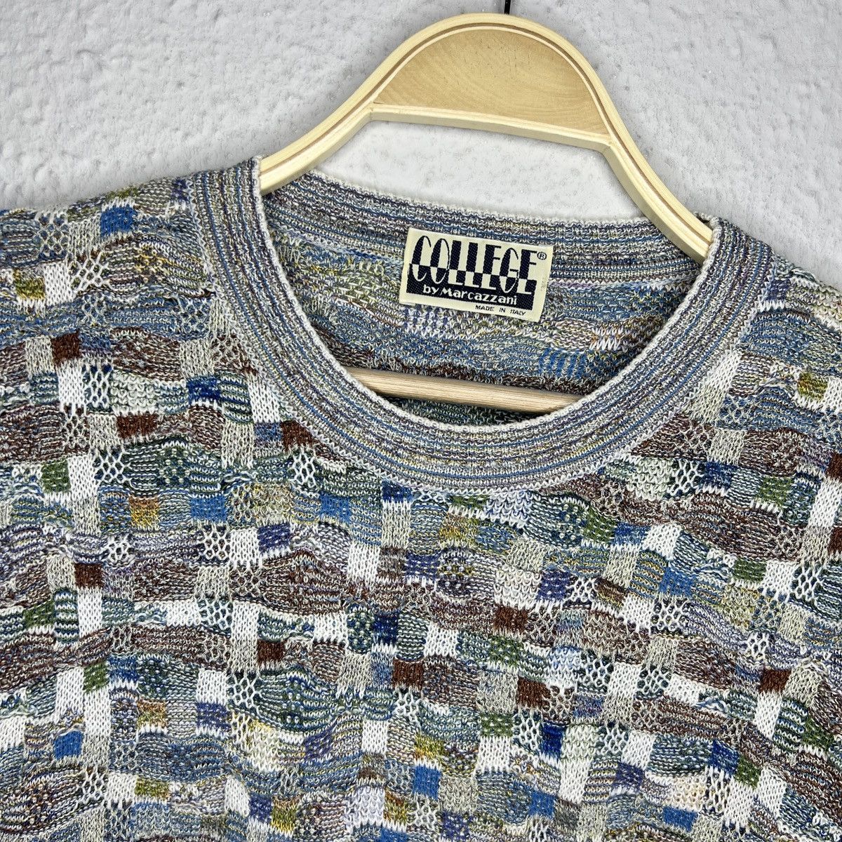Coogi 90s Vintage College by Marcazzani Knitwear Coogi Sweater Size US L / EU 52-54 / 3 - 4 Thumbnail