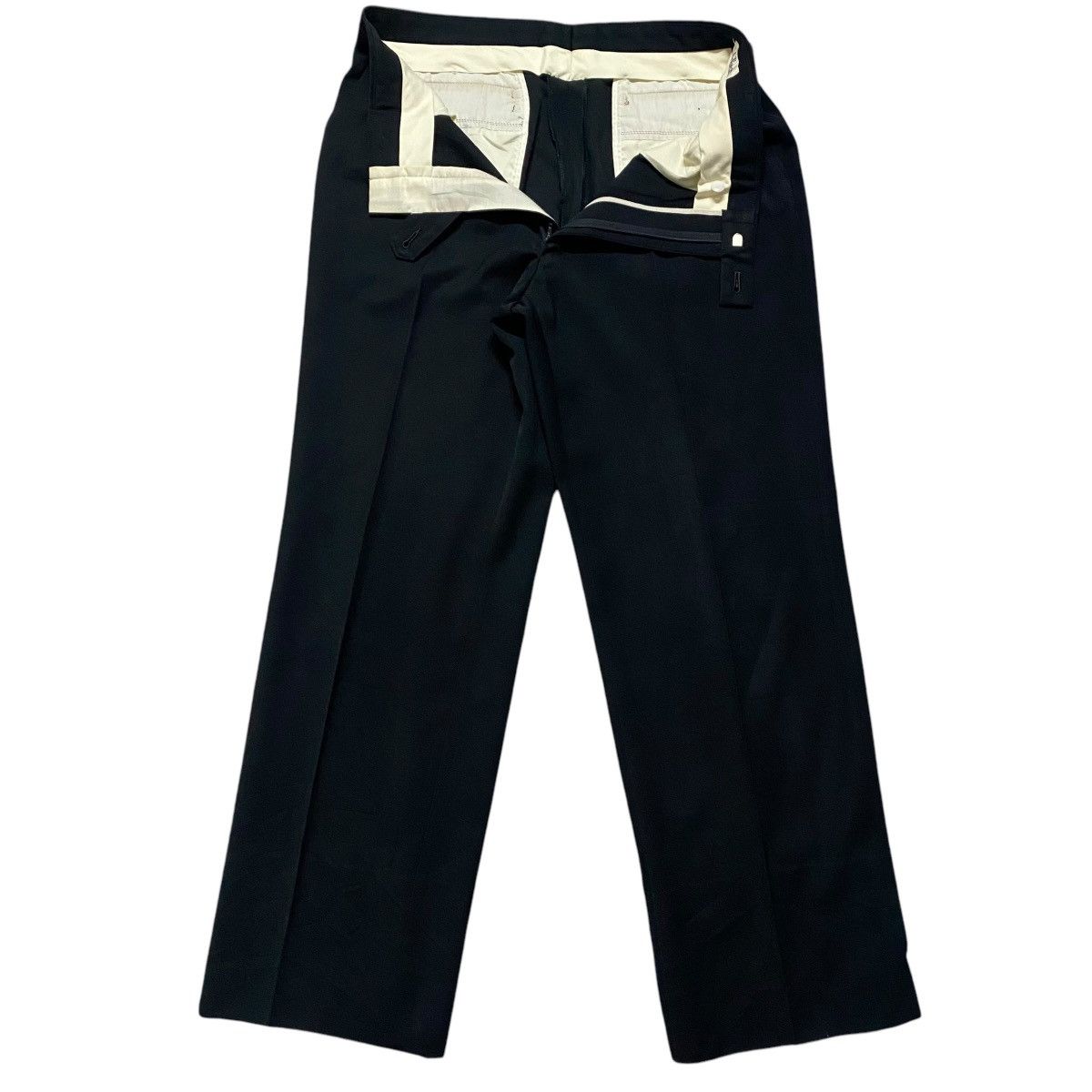 Balenciaga Balenciaga Garde-Robe Wide Black Pinstripe Trouser