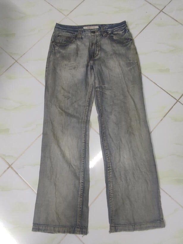 Japanese Brand × Jean × Vintage BangBang Jeans JAPANESE BRAND BAGGY Size US 33 - 1 Thumbnail