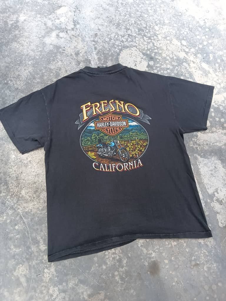 Harley Davidson × Vintage Harley Davidson vintage t-shirt Size US L / EU 52-54 / 3 - 7 Thumbnail