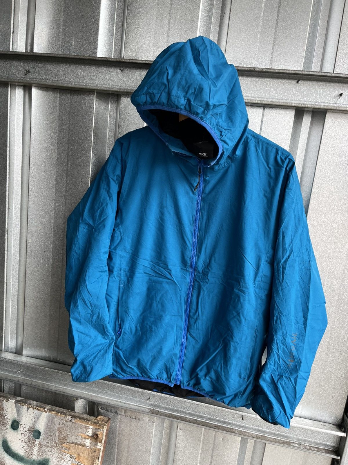 Japanese Brand air softshell blue jacket Size US M / EU 48-50 / 2 - 4 Thumbnail