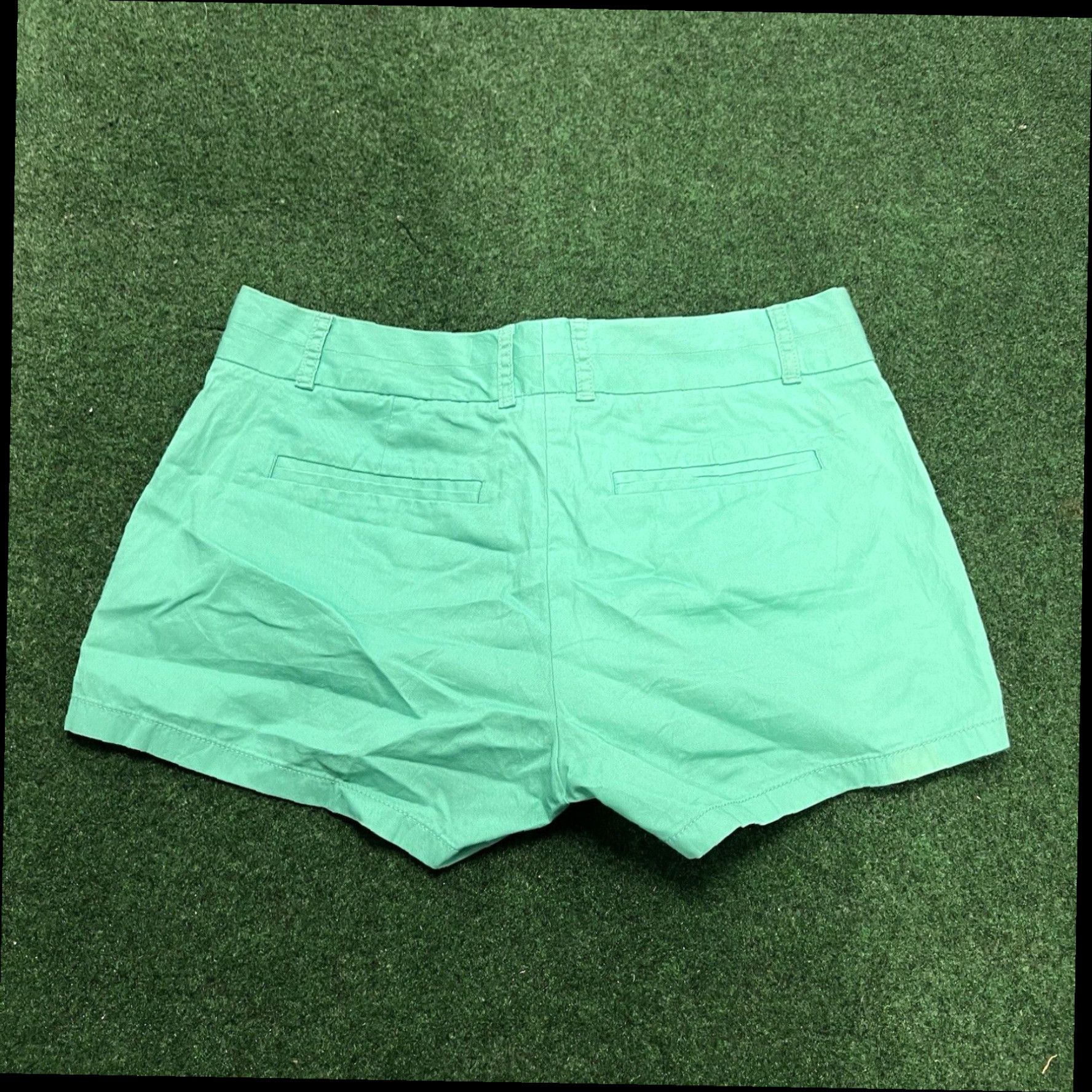 J.Crew J. Crew Chino Shorts Green Size 2 Summer Working Walking Outdoors Size 26" / US 2 / IT 38 - 7 Thumbnail