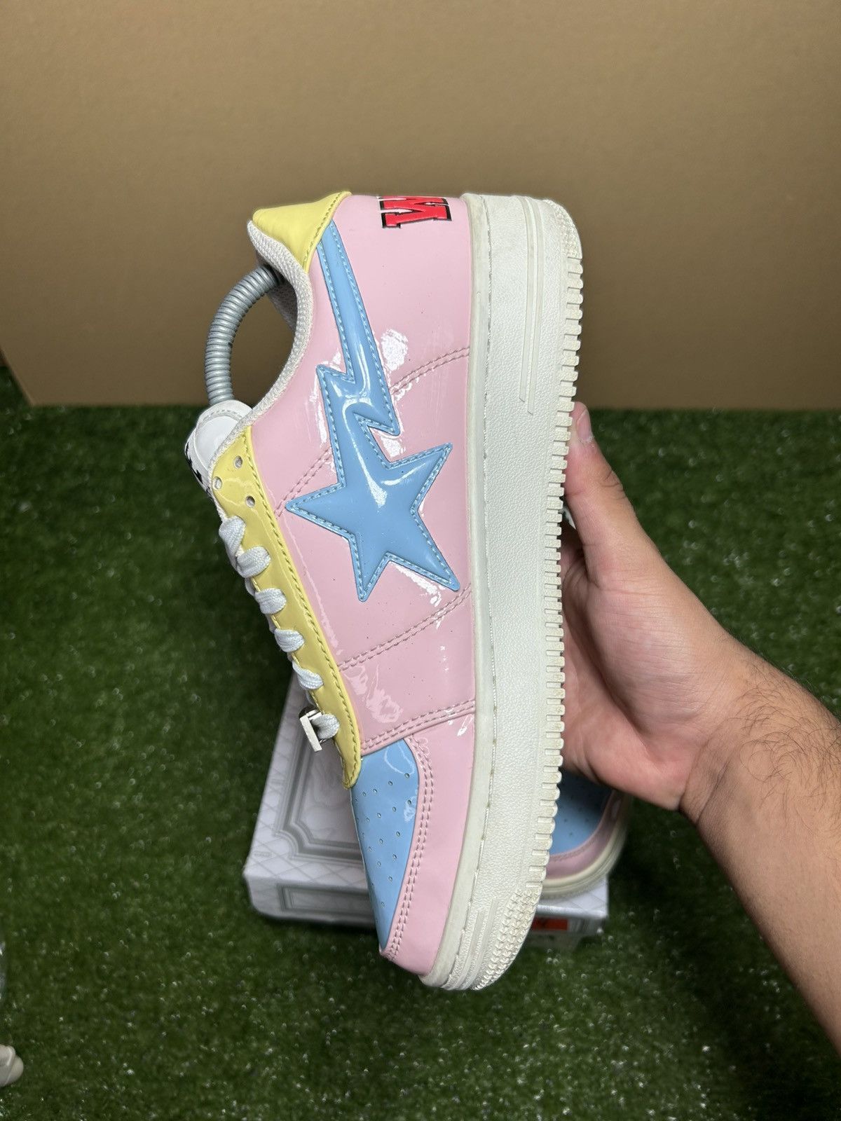Bape Bape Bapesta Cotton Candy Size US 8 / EU 41 - 8 Thumbnail