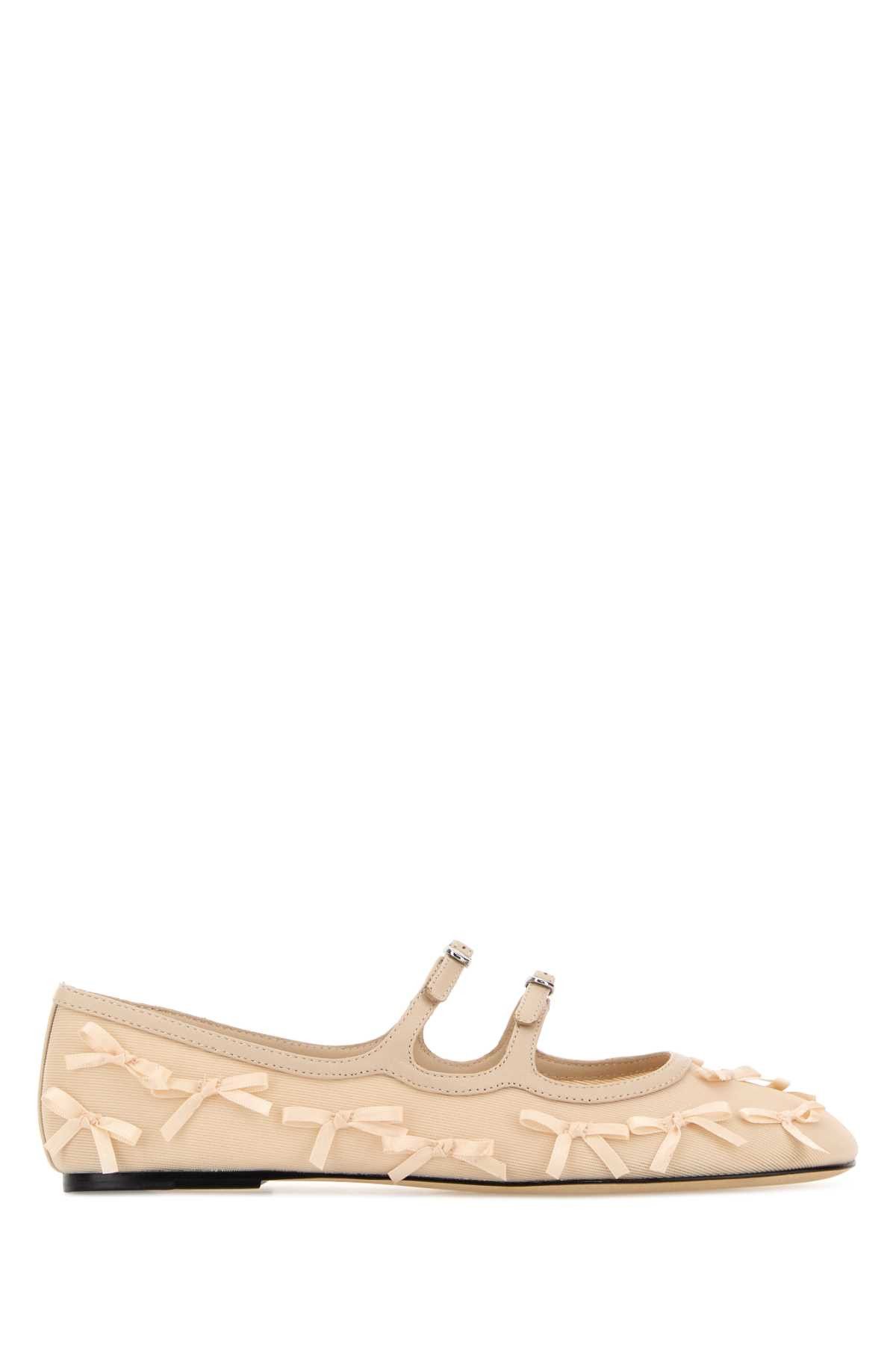 Marc Jacobs Pink Mesh Kiki Ballerinas Size US 10 / IT 40 - 1 Thumbnail