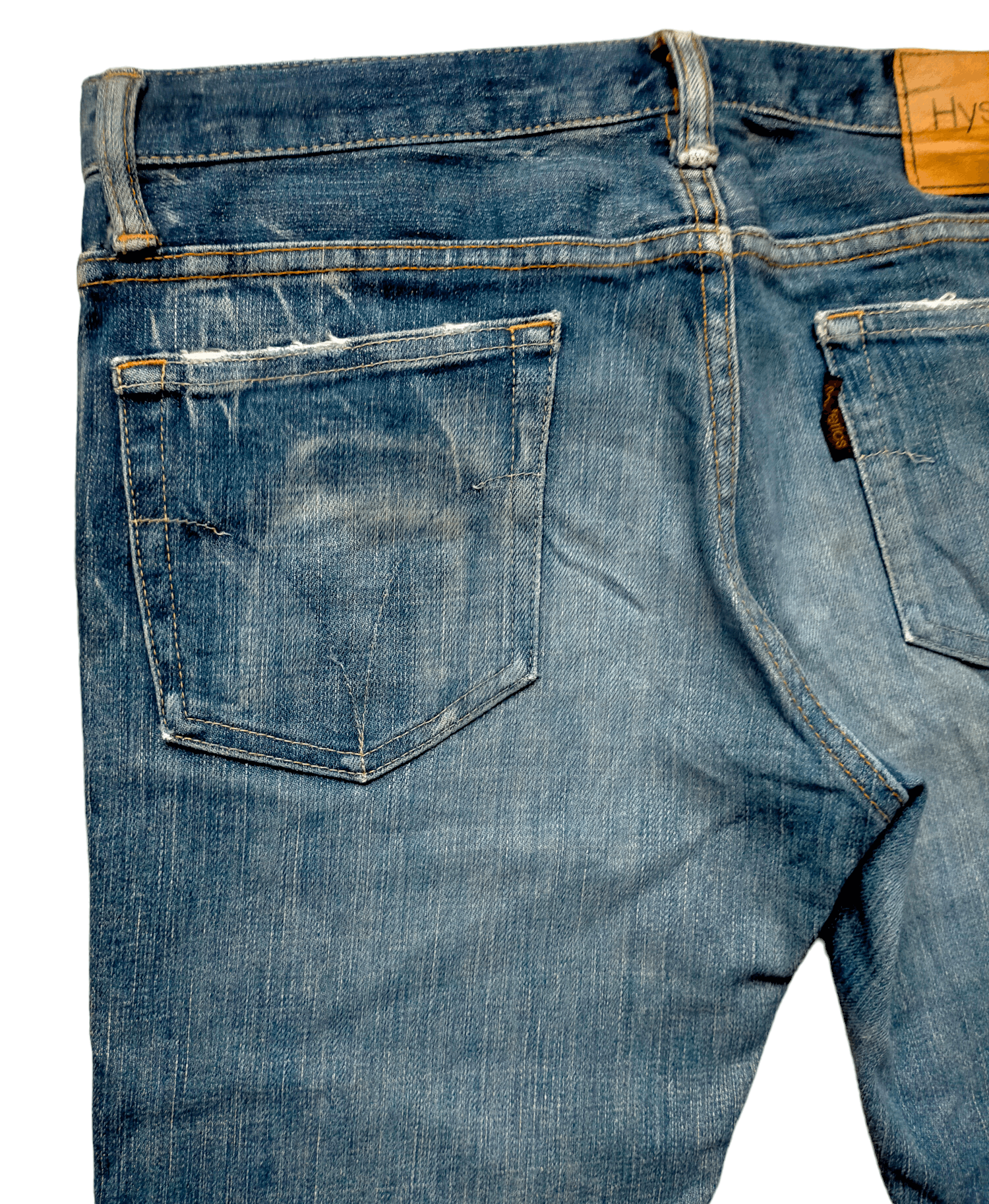 Hysteric Glamour Skinny Jeans Hysteric Glamour strecth Distress Low rise Size US 31 - 12 Thumbnail