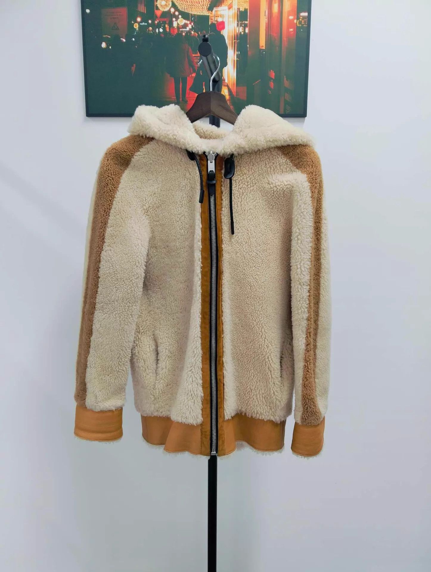 Coach COACH 155 fur coat 98% new ship fast Size XS / US 0-2 / IT 36-38 - 1 Thumbnail