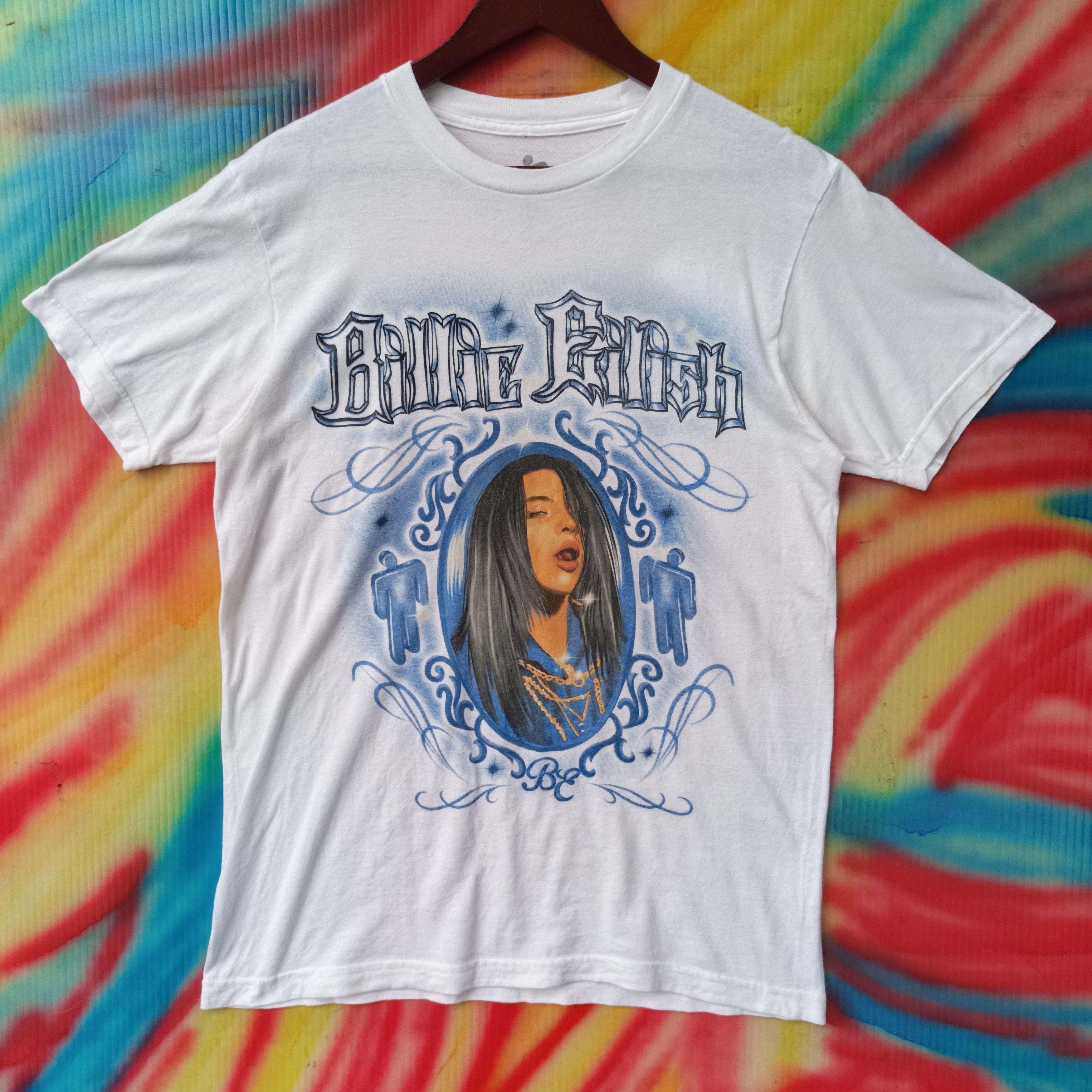 Billie Eilish × Rap Tees Billie Eilish tee Size US S / EU 44-46 / 1 - 1 Thumbnail