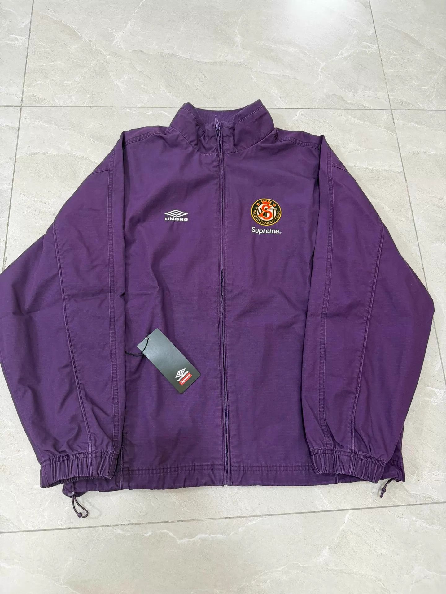 Supreme Supreme Umbro Track Jacket Dusty Plum | Grailed