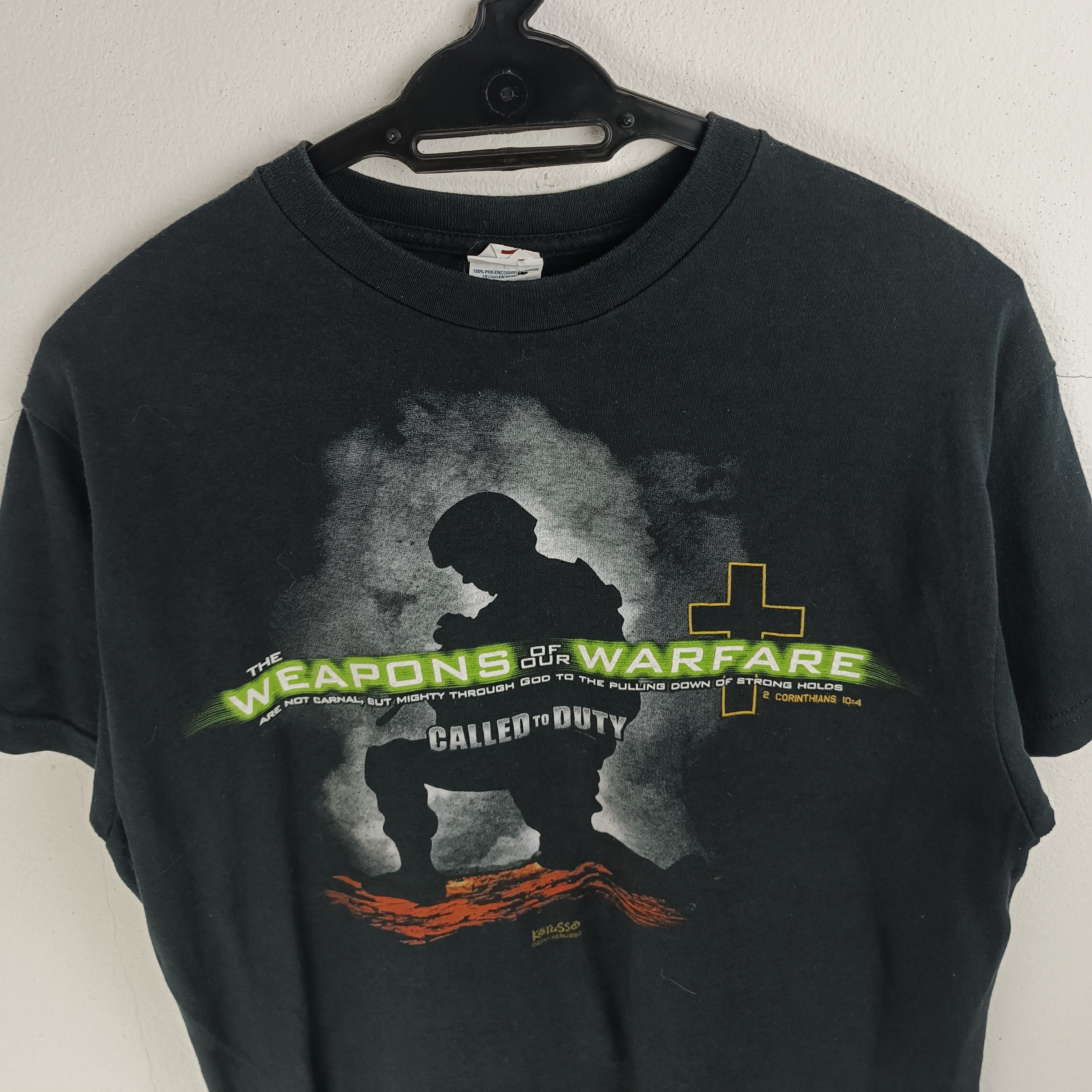 Vintage VINTAGE CALLED OF DUTY PARODY OF CALL OF DUTY FUNNY TEE Size US M / EU 48-50 / 2 - 9 Thumbnail