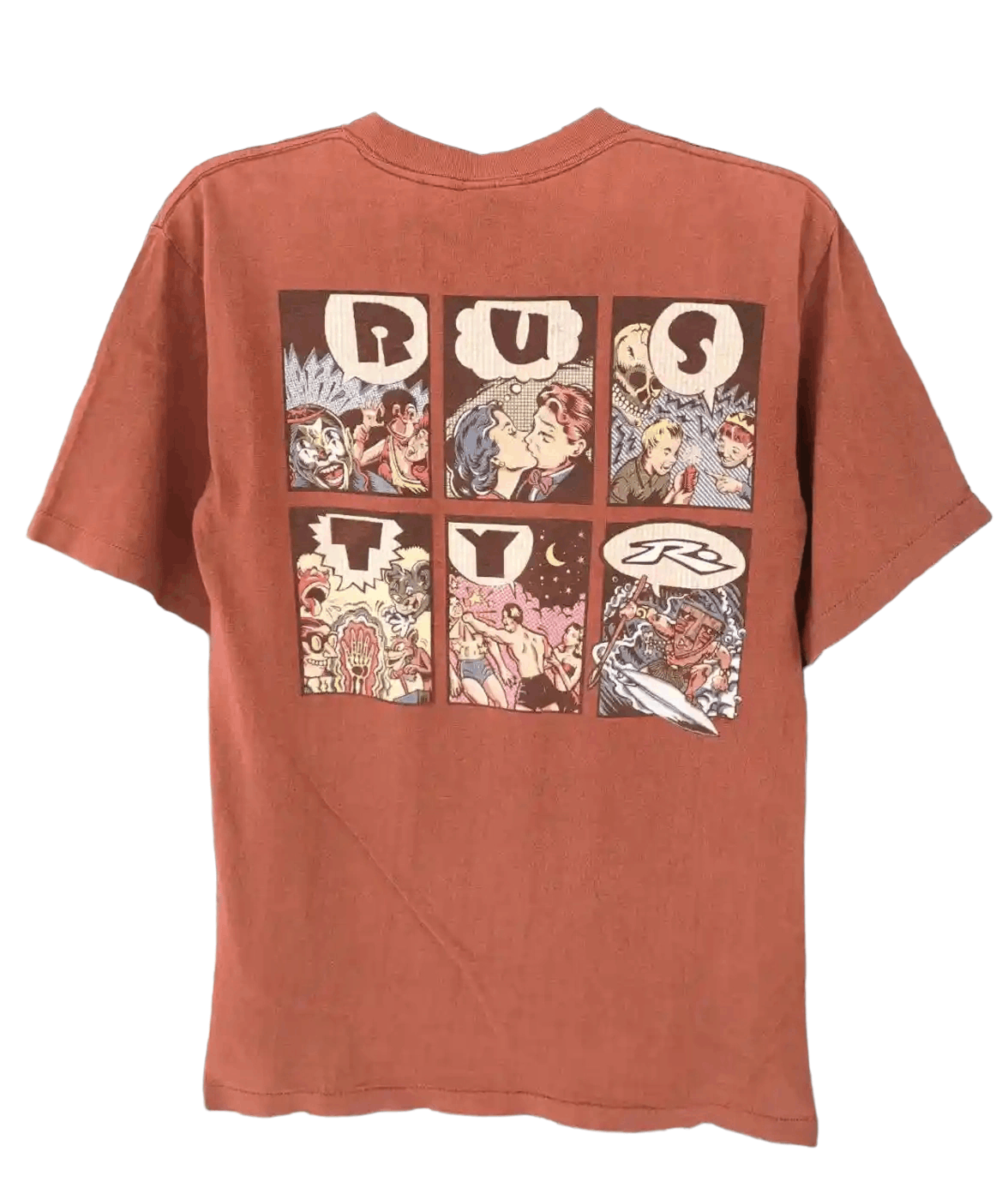 Rusty ❎ Vintage Single Stitch Rusty Backhit Print T Size US M / EU 48-50 / 2 - 1 Thumbnail