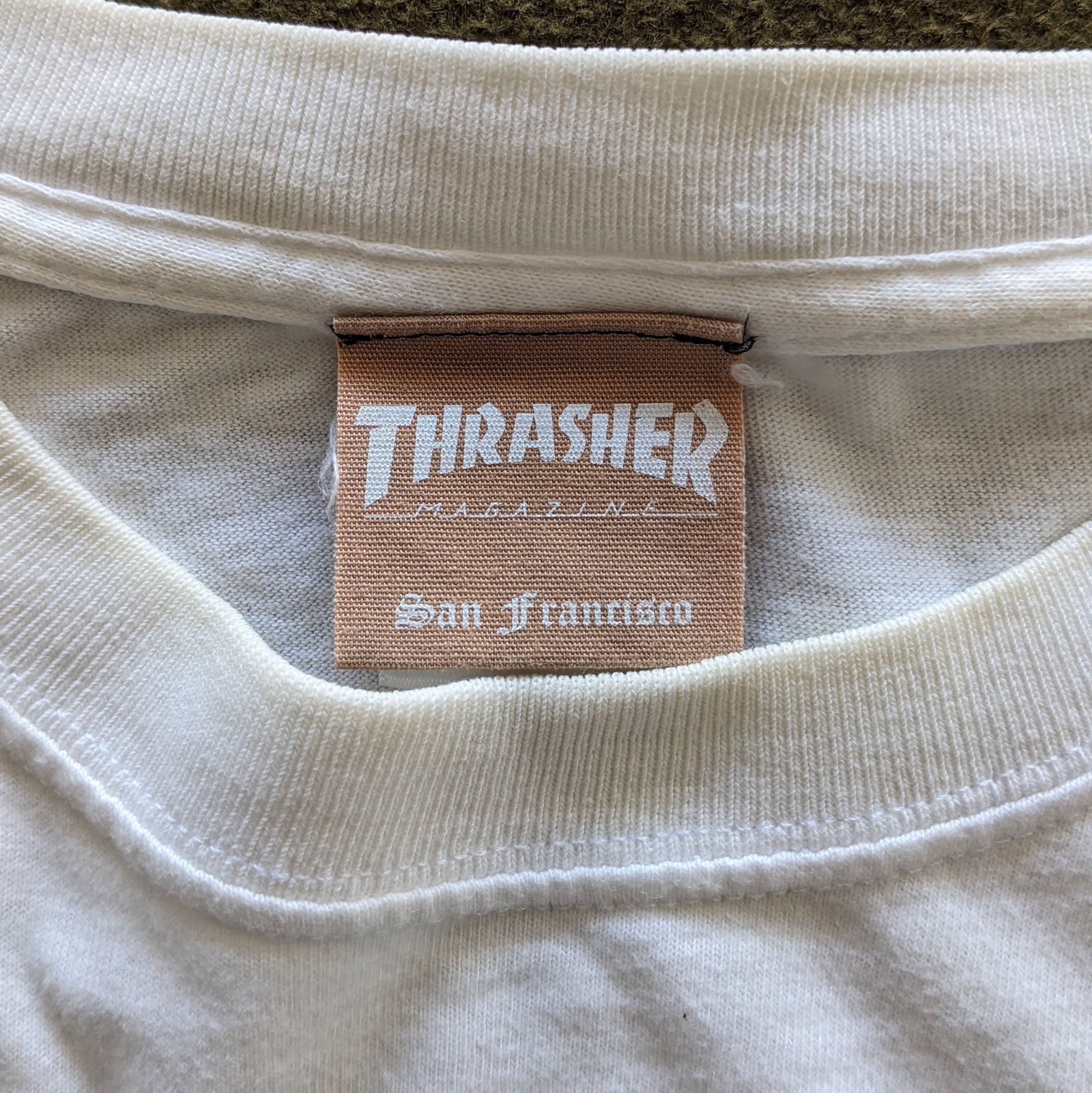 Thrasher Vintage THRASHER Skateboard Style T-shirt Size US L / EU 52-54 / 3 - 6 Thumbnail