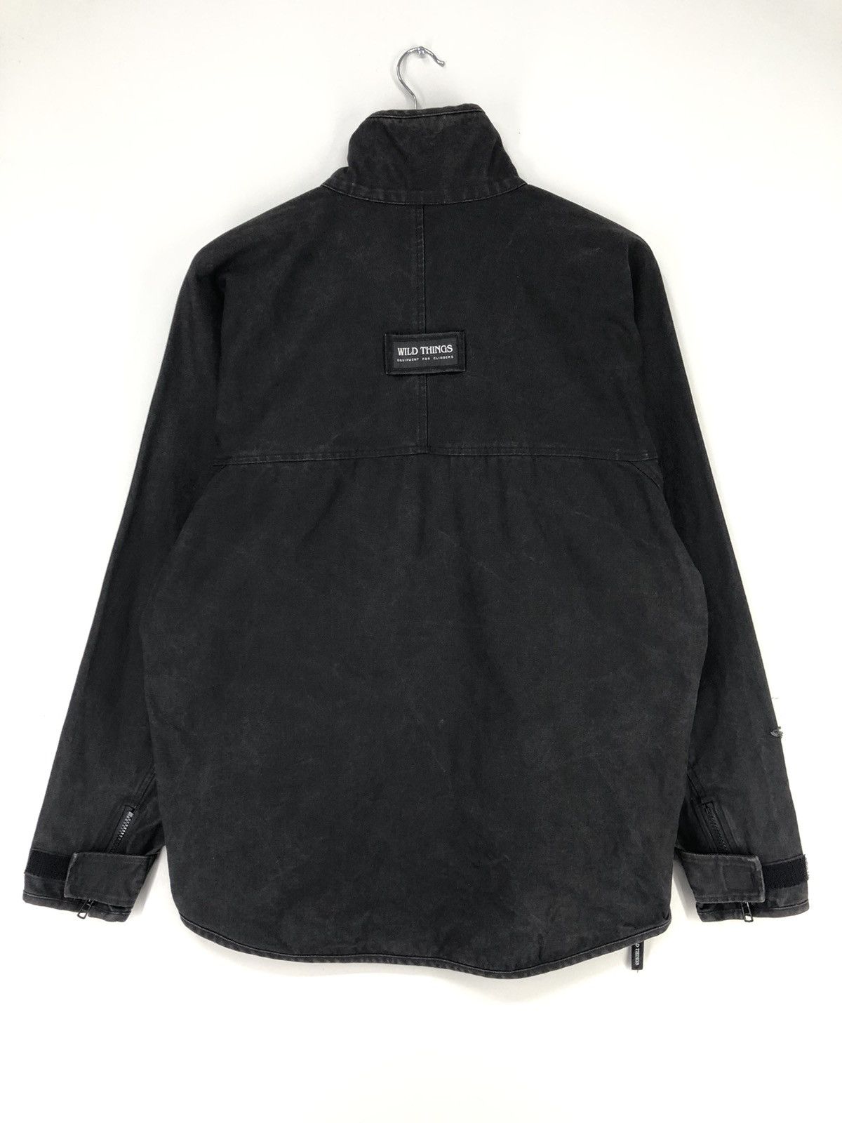 Wild Things Vintage Wild Things Equipment For Climbers Half Zip Jacket Size US M / EU 48-50 / 2 - 2 Thumbnail