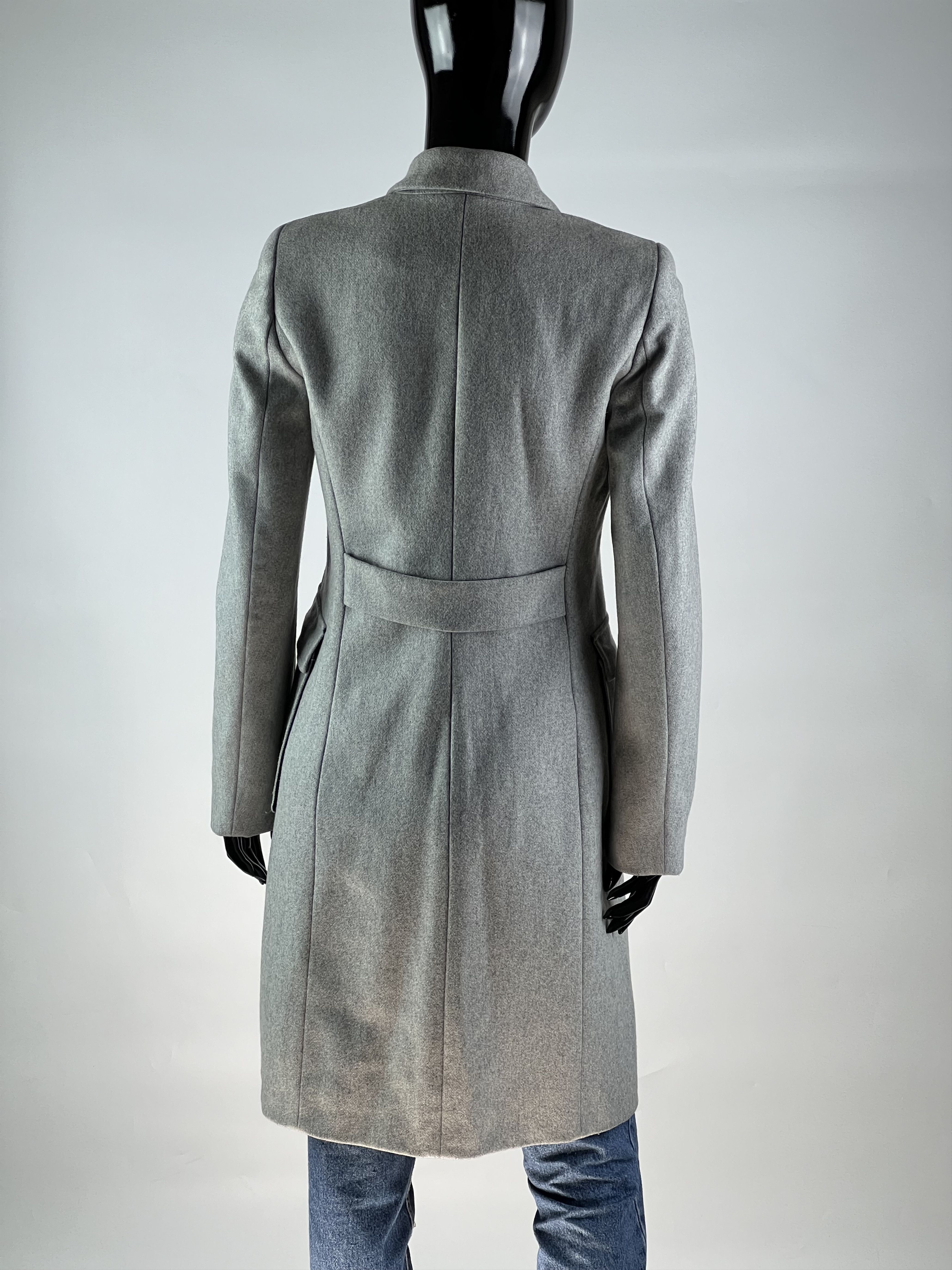 Maje Maje Gray Wool Coat Size 36 Size S / US 4 / IT 40 - 3 Thumbnail
