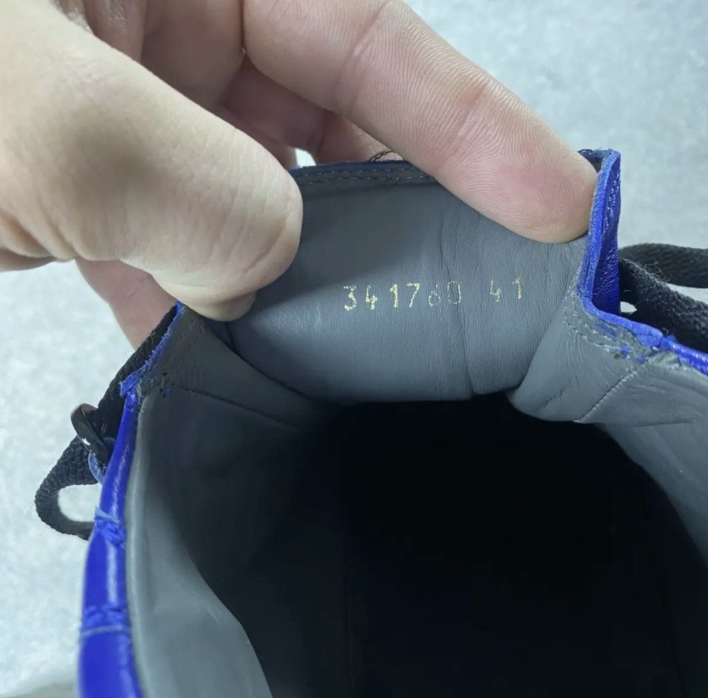 Balenciaga Balenciaga Arena High Black Cracked Leather Sneakers Size US 8 / EU 41 - 14 Thumbnail