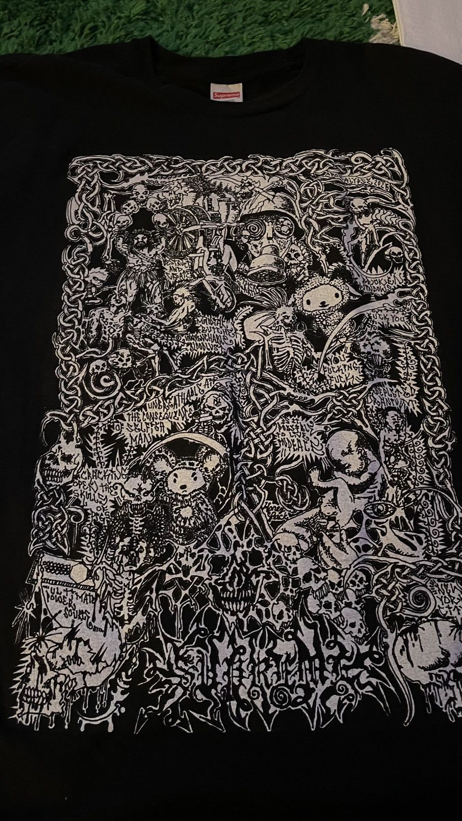 Supreme Wombat graffiti long sleeve Size US XL / EU 56 / 4 - 2 Thumbnail