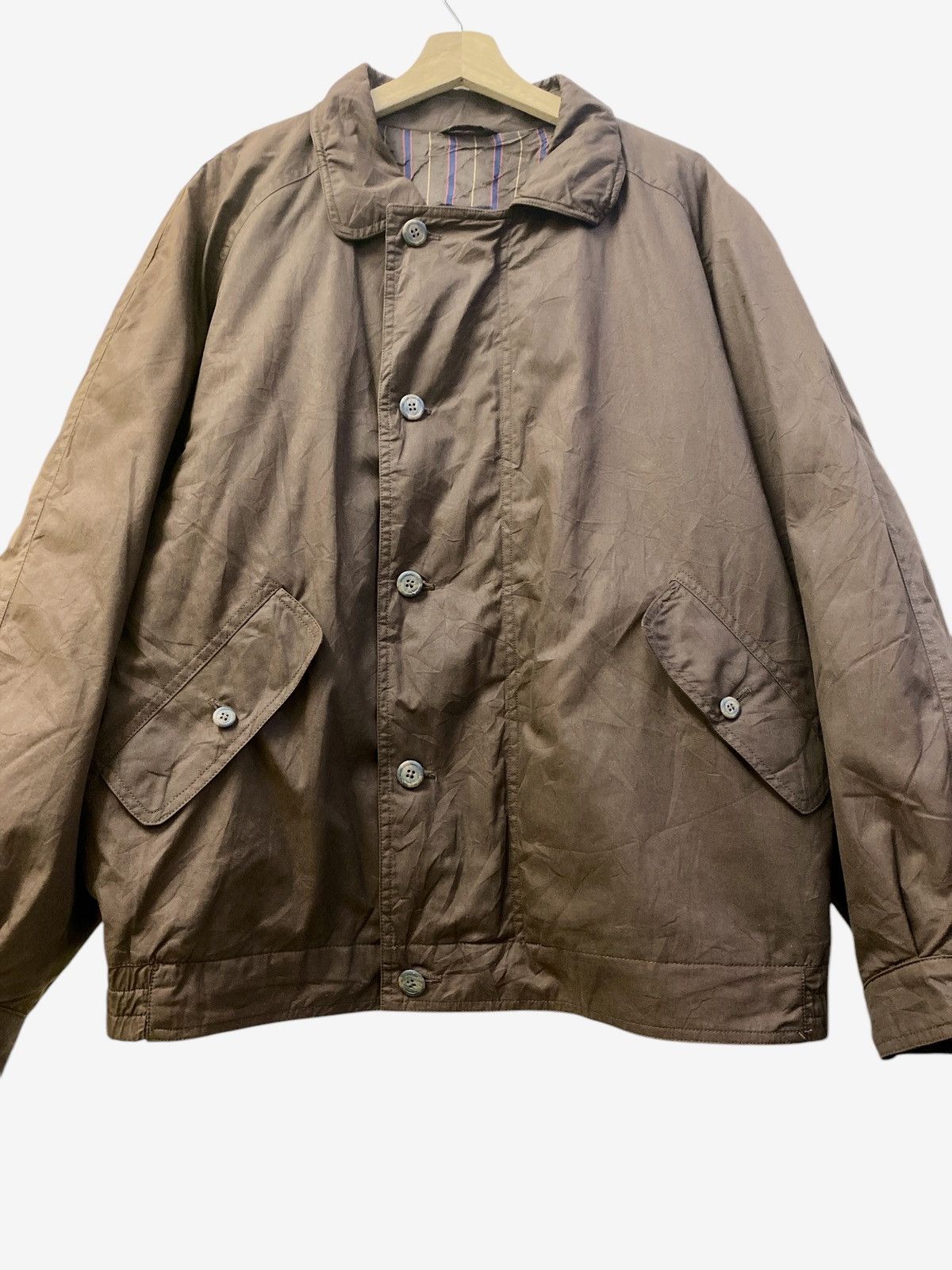 Alfred Dunhill × Designer × Vintage Vintage Dunhill Bomber Jacket Made in Italy Size US L / EU 52-54 / 3 - 5 Thumbnail
