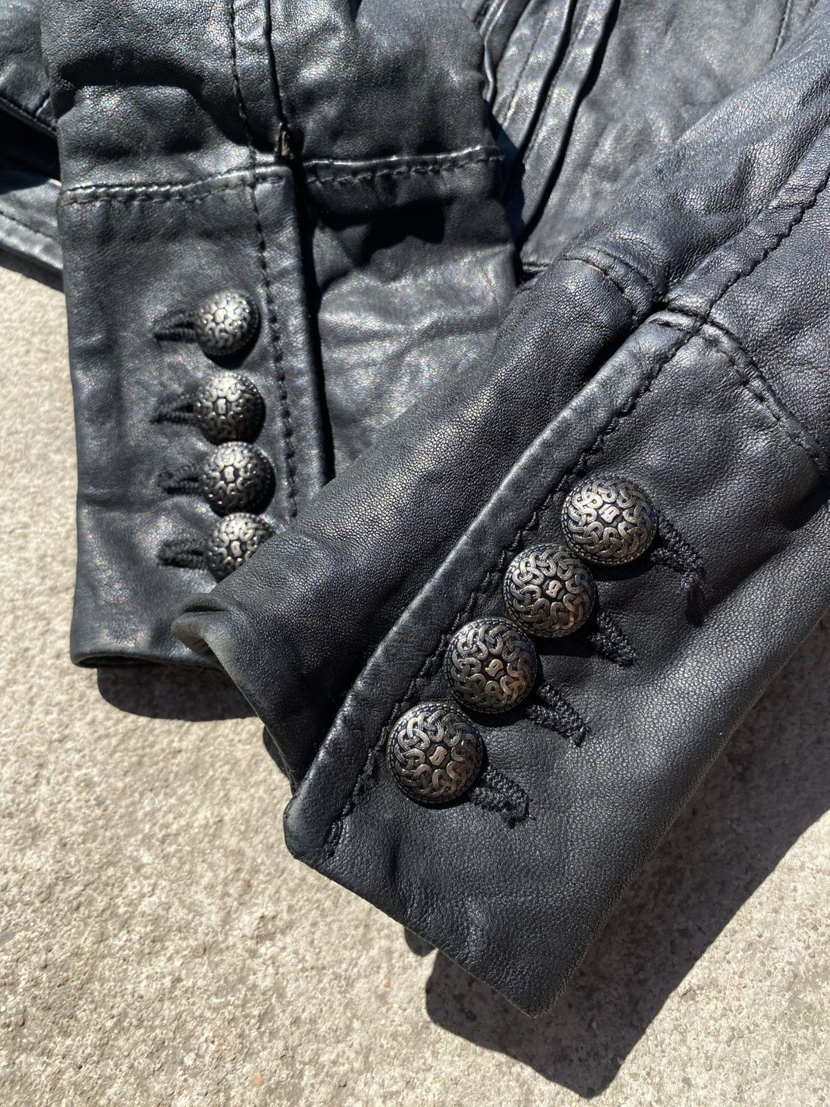 John Galliano John Galliano Vintage Leather Jacket Size M / US 6-8 / IT 42-44 - 6 Thumbnail