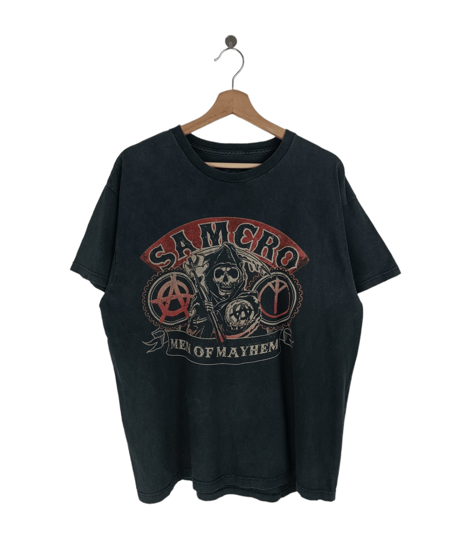 Vintage VINTAGE FADED SONS OF ANARCHY SAMCRO TEE the office friends Size US L / EU 52-54 / 3 - 1 Thumbnail