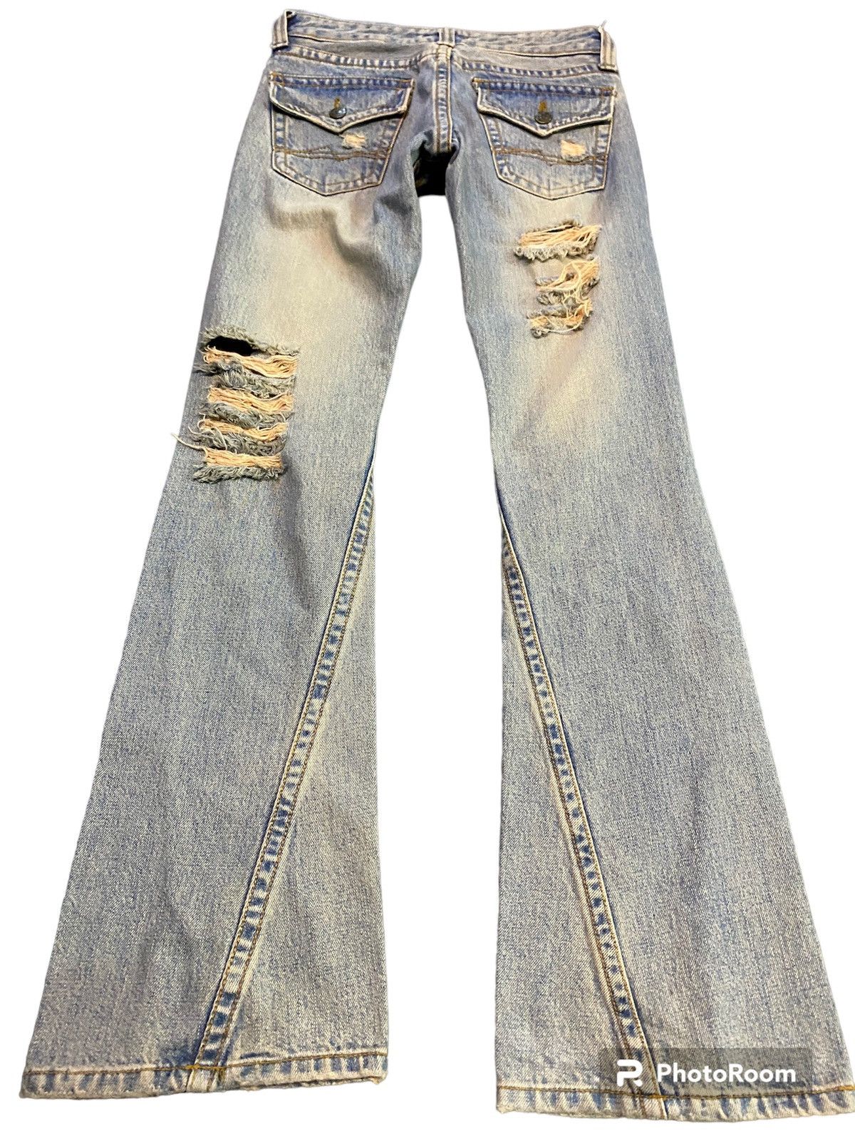 If Six Was Nine Flare jeans spiral Girl Boot Cut Size 28" / US 6 / IT 42 - 2 Thumbnail