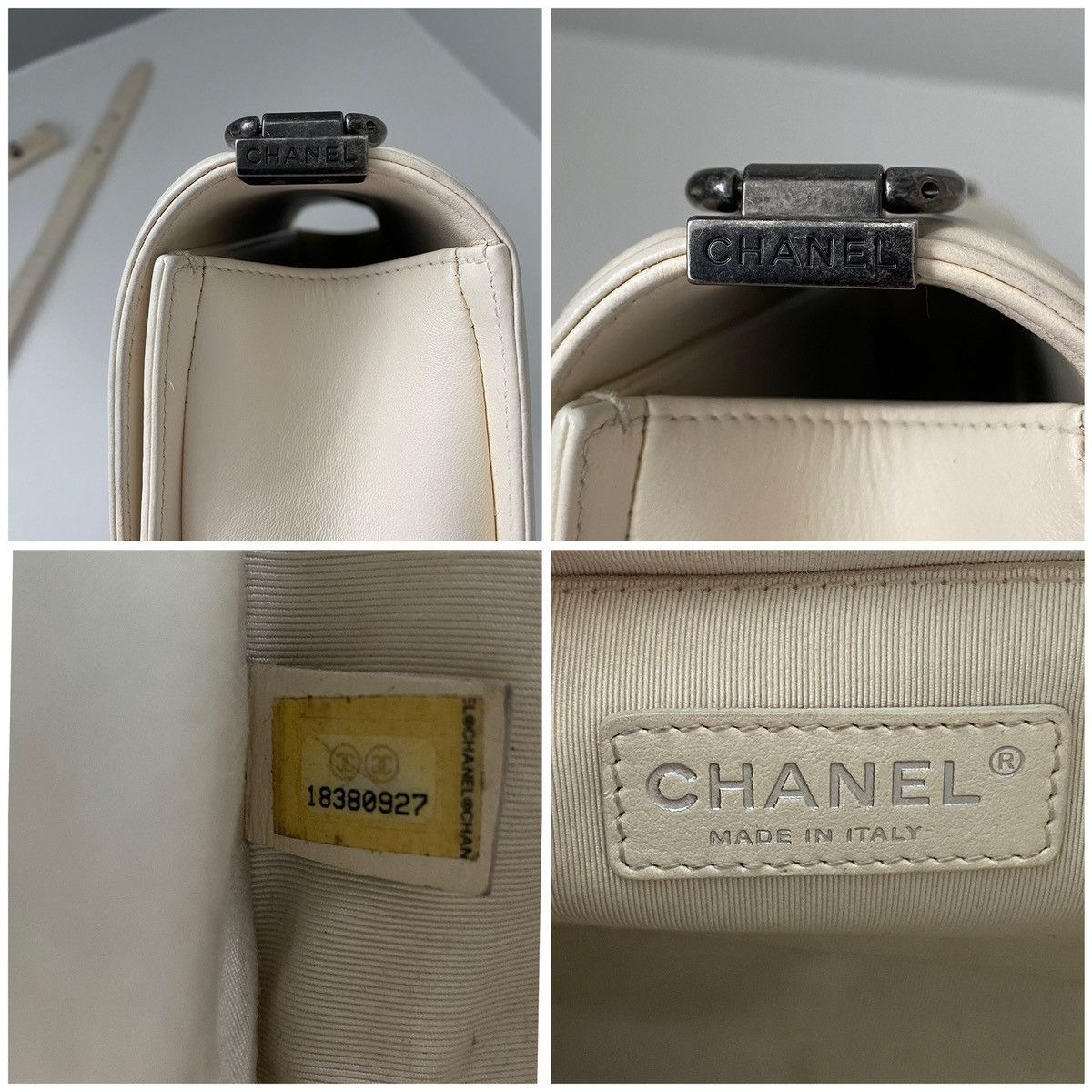 Chanel Authentic Chanel Medium Boy Quilted Bag Size ONE SIZE - 8 Thumbnail