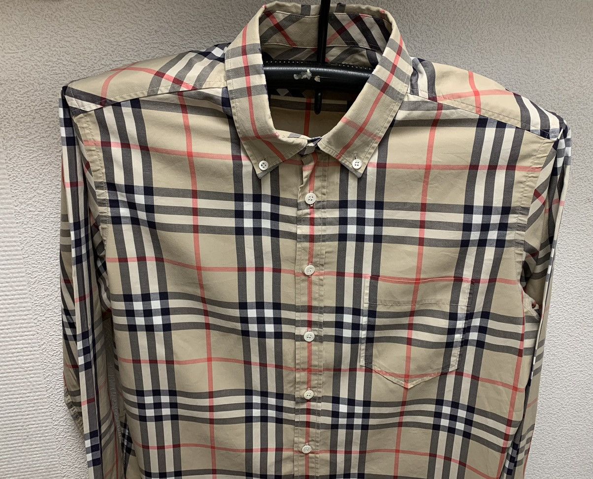 Burberry Burberry nova check fullprint shirt L sz Size US L / EU 52-54 / 3 - 2 Thumbnail