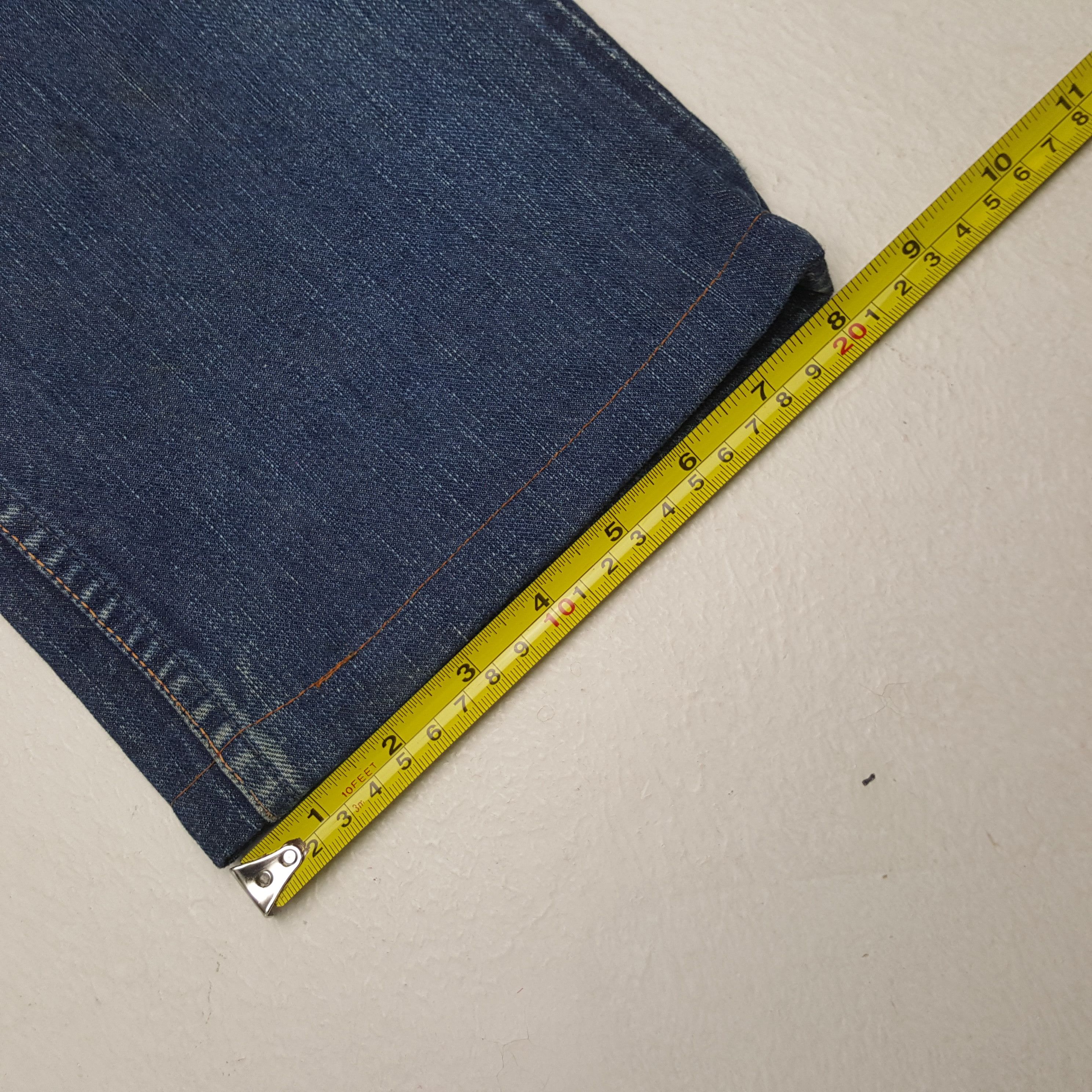 Japanese Brand Vintage Head Light Japanese Brand Distressed Jeans RR13 Size US 30 / EU 46 - 11 Thumbnail