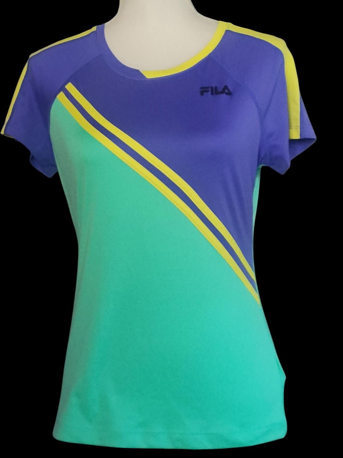 Fila FILA Colorblock Short Sleeve Athletic T-Shirt for Women Size S / US 4 / IT 40 - 3 Thumbnail