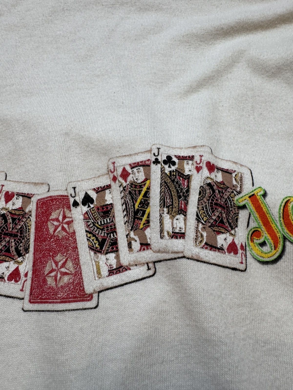 Anime × Band Tees × Vintage Vintage t-shirts playing cards excitement blackjack Size US L / EU 52-54 / 3 - 2 Thumbnail