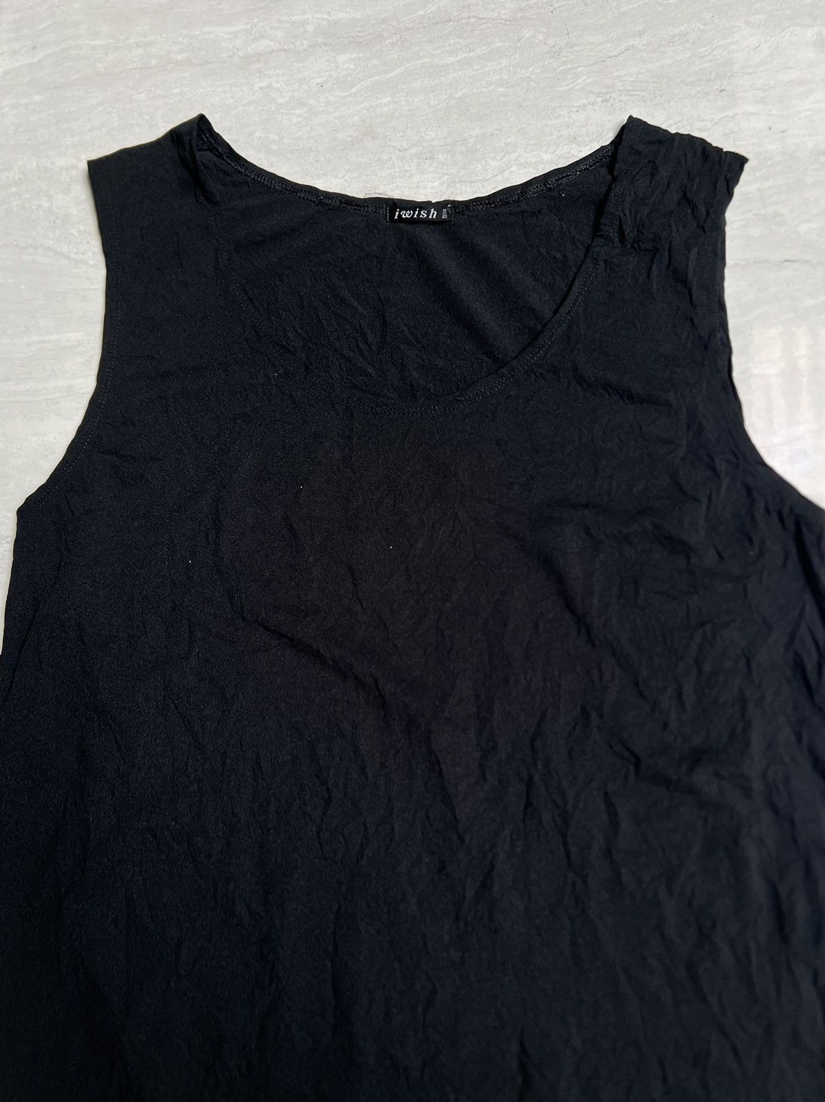 Yohji Yamamoto I Wish Y’S Bis Black Sleeveless Dress Size US S / EU 44-46 / 1 - 13 Thumbnail