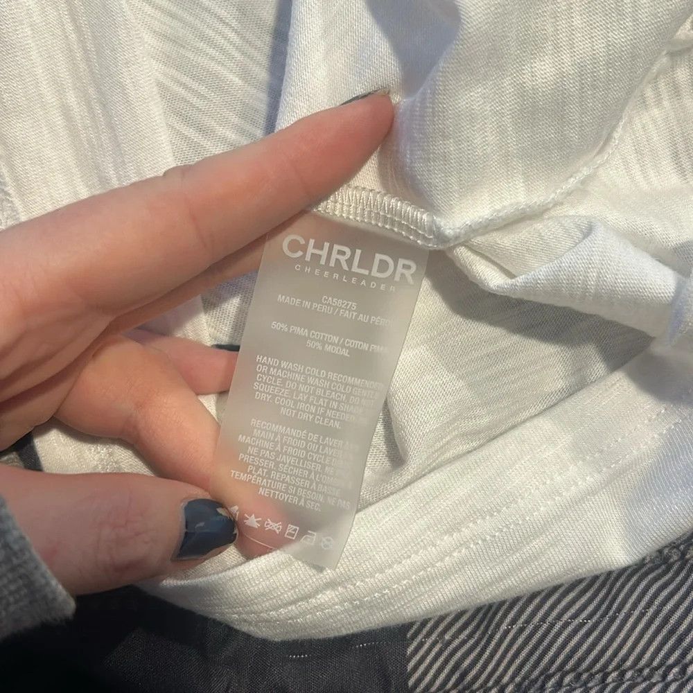 Other CHRLDR white lightweight collared blouse Size XS / US 0-2 / IT 36-38 - 6 Thumbnail