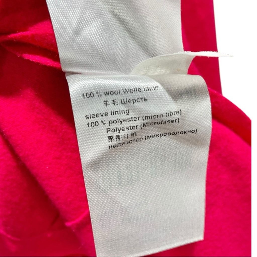 Other Marc Cain 100% Wool Knit Open Front Raw Edge Blazer N3/US L Size L / US 10 / IT 46 - 9 Thumbnail