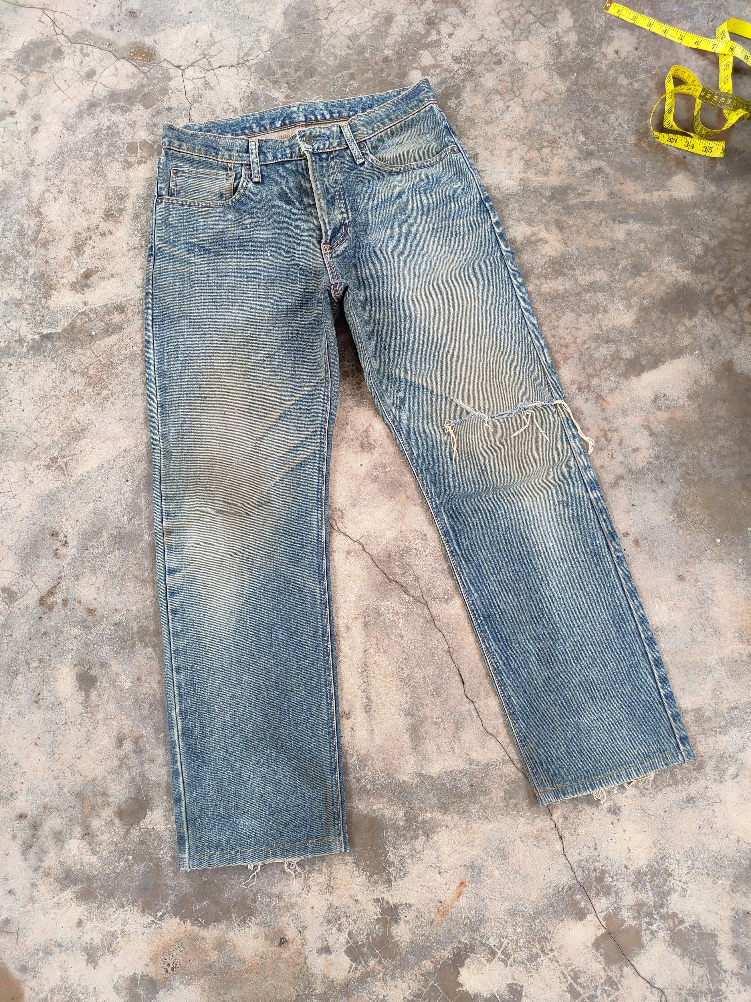 Edwin Vintage Edwin rusty faded distressed jeans denim pants Size US 32 / EU 48 - 1 Thumbnail