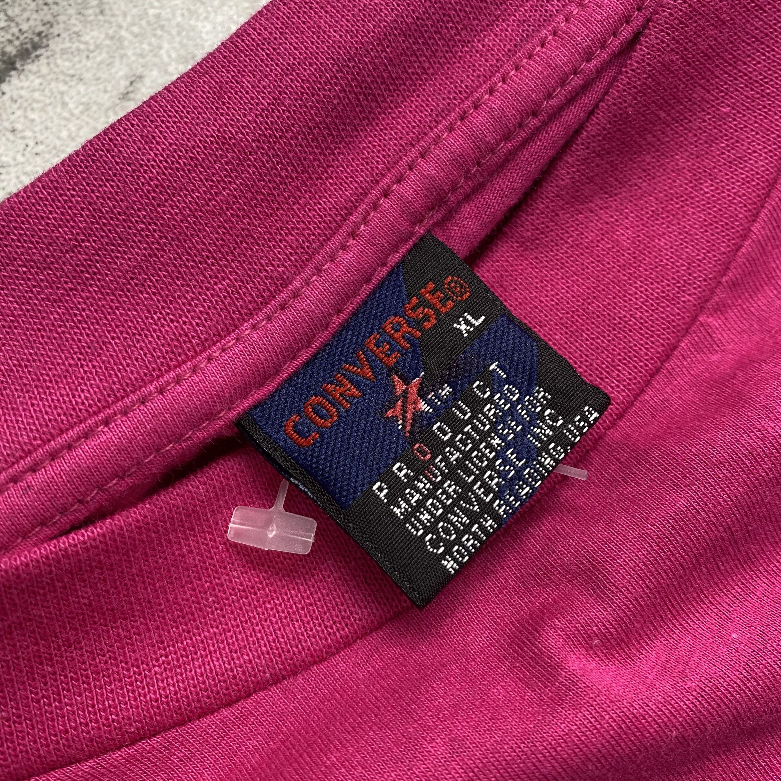 Converse Vintage 90s Converse NBA Denim Rodman Pink Size US XL / EU 56 / 4 - 8 Thumbnail