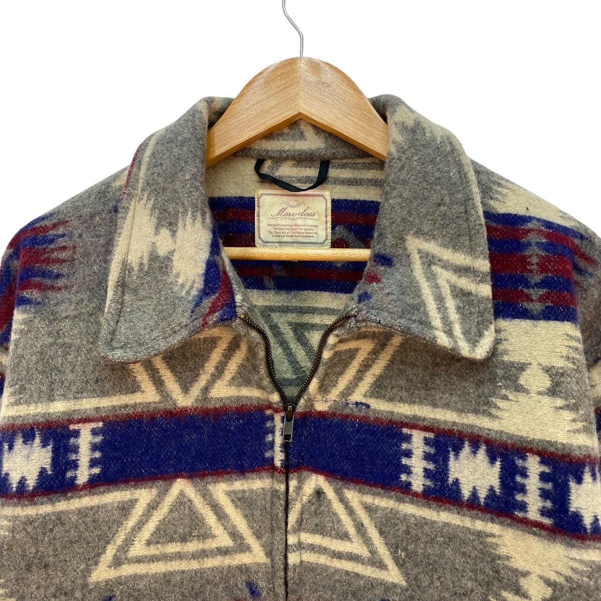 Native 🔥Vintage Marvelous Wool blend nativeinspired geometric Size US M / EU 48-50 / 2 - 3 Thumbnail