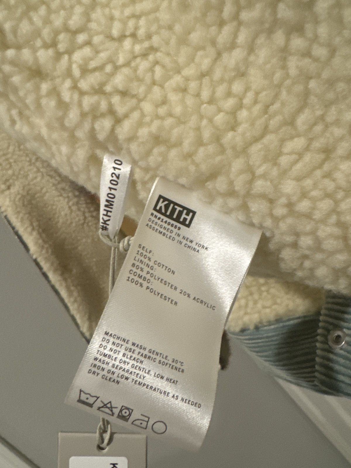 Kith Kith denim double layer fur denim jacket Size US M / EU 48-50 / 2 - 14 Thumbnail