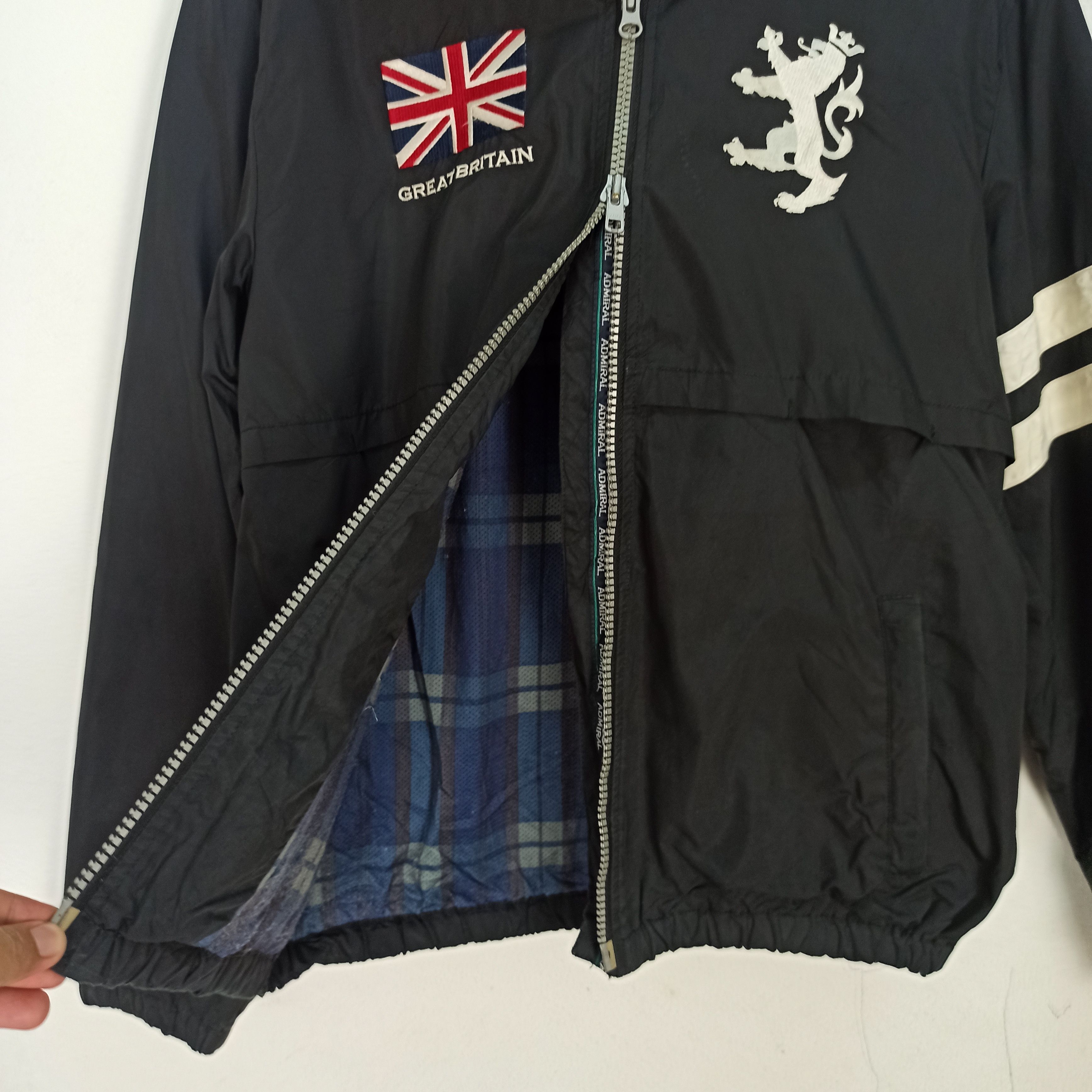 Japanese Brand Rare Admiral Golf Jacket Great Britain Logo Size US L / EU 52-54 / 3 - 5 Thumbnail