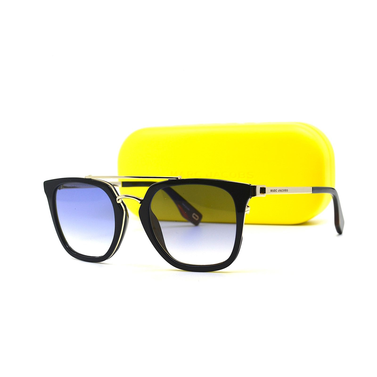 Marc Jacobs NEW MARC JACOBS MJ270/S BLACK/GOLD BLUE GRADIENT SUNGLASSES Size ONE SIZE - 1 Thumbnail