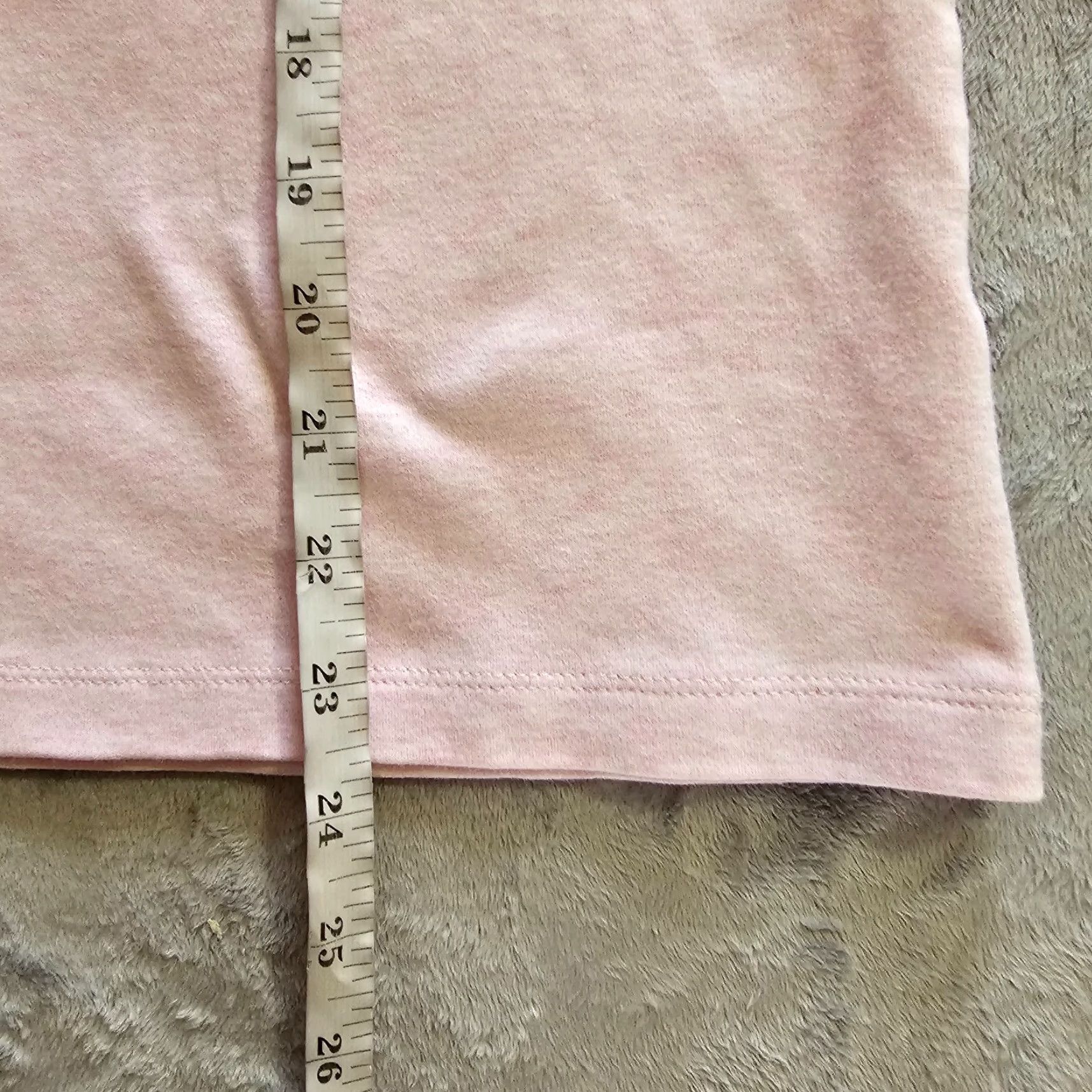 Vintage LL Bean Top Shirt Womens Large Pink Short Sleeve Round Neck Stretch Solid Basic Size L / US 10 / IT 46 - 7 Thumbnail